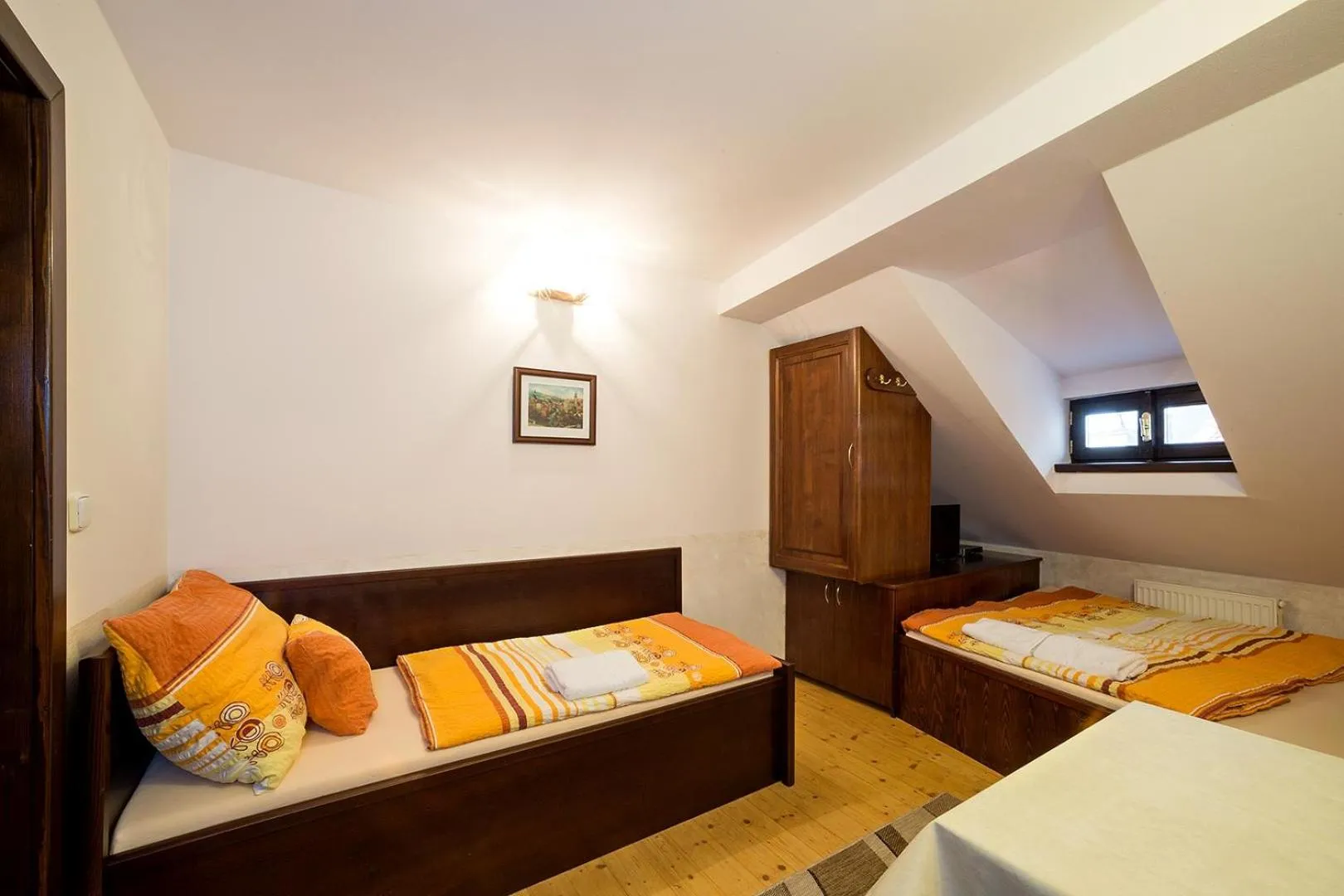 Bedroom, Bed in Ubytování Zámecké Schody