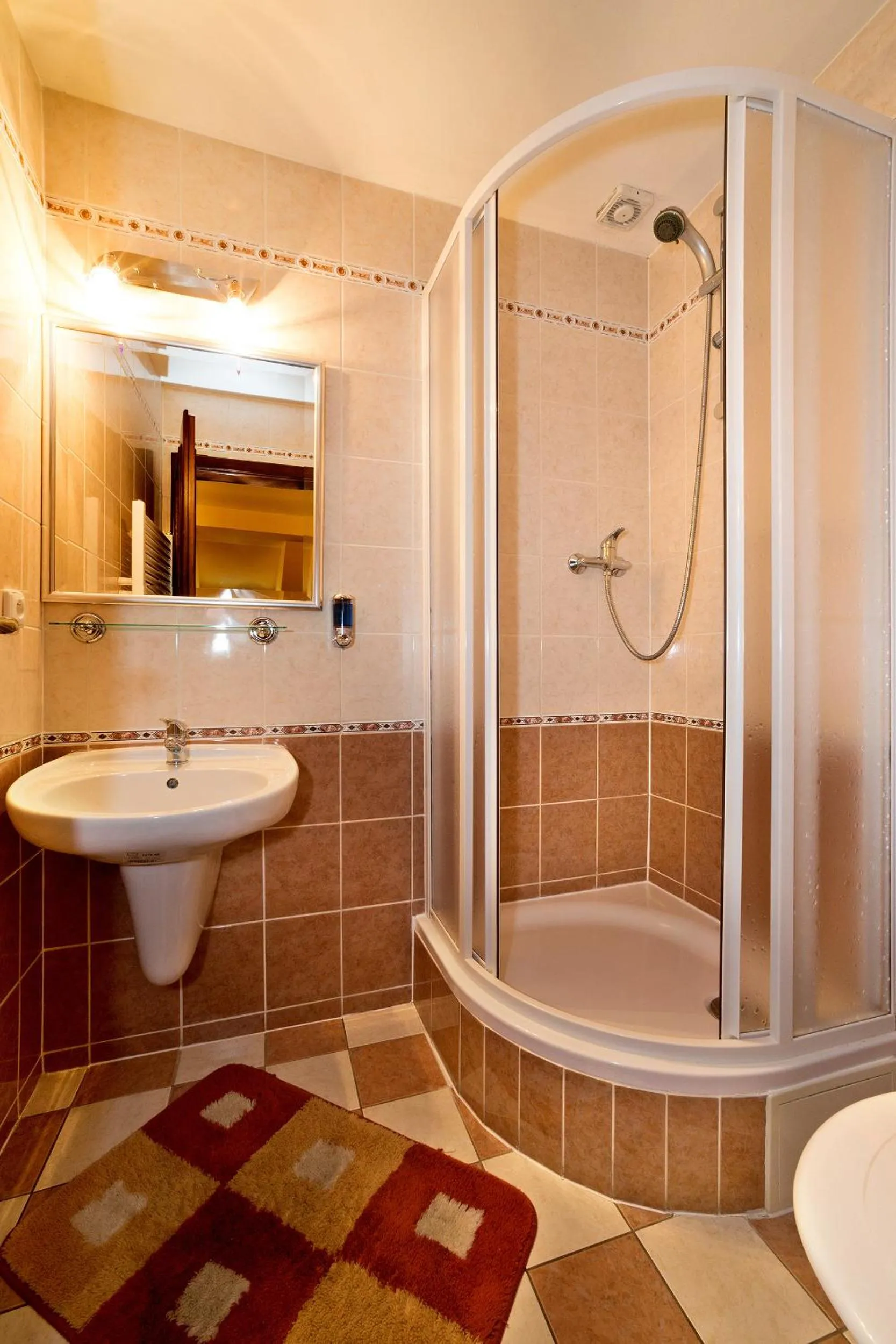 Bathroom in Ubytování Zámecké Schody