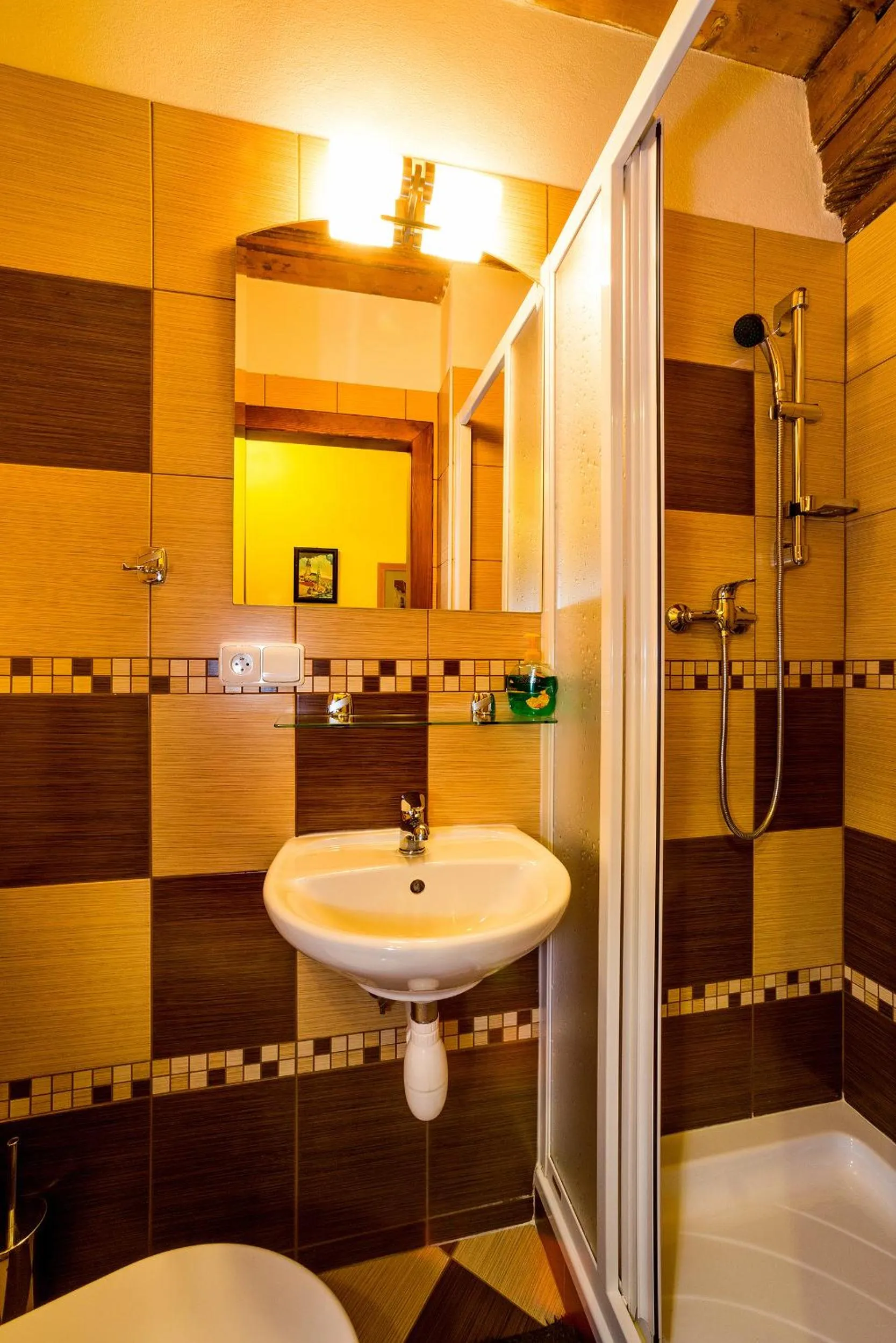 Bathroom in Ubytování Zámecké Schody