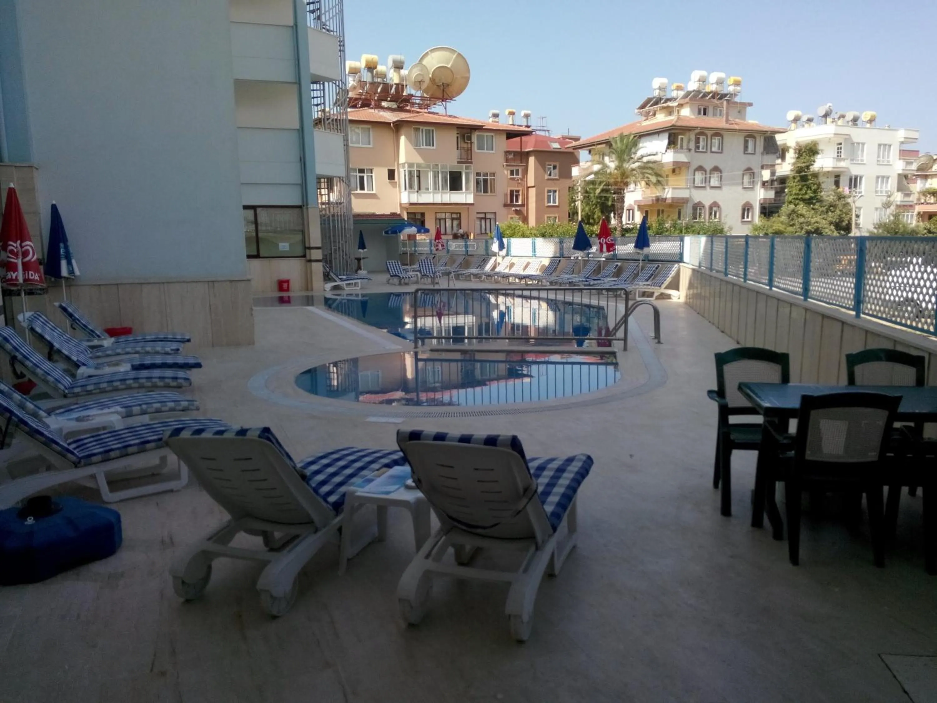 Swimming pool in Sailor Apart Hotel