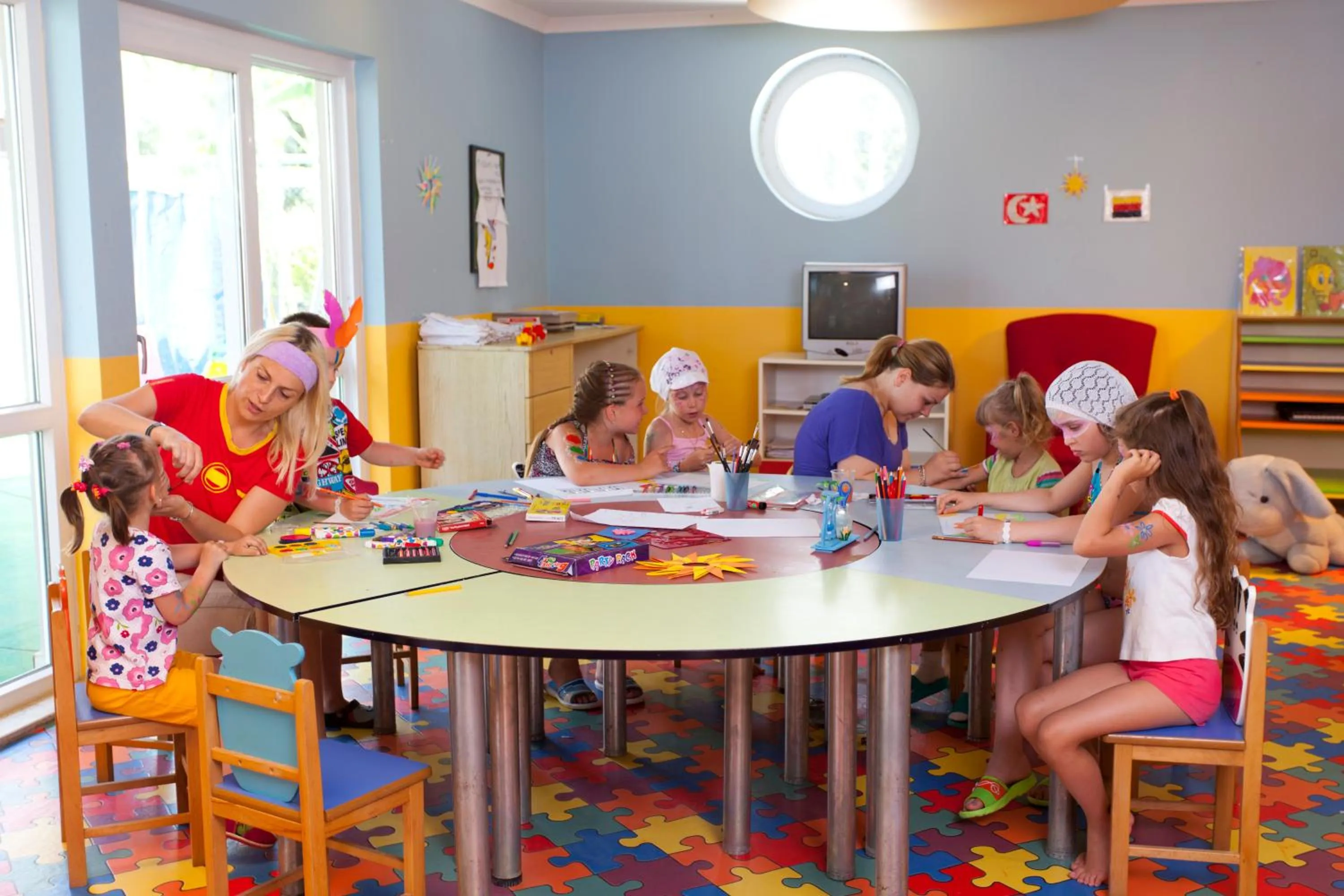 People in Club Mermaid Village