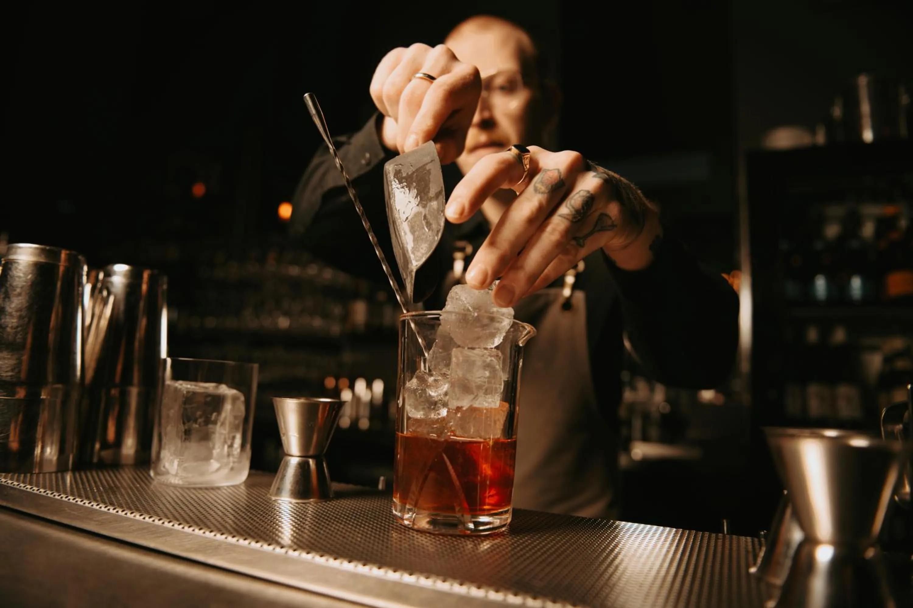 Drinks in The Lamp Hotel & Spa