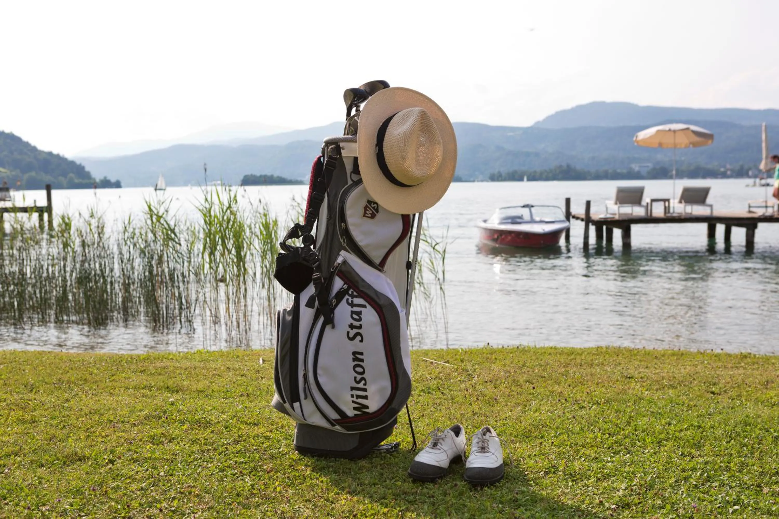 Golfcourse in Hotel Linde