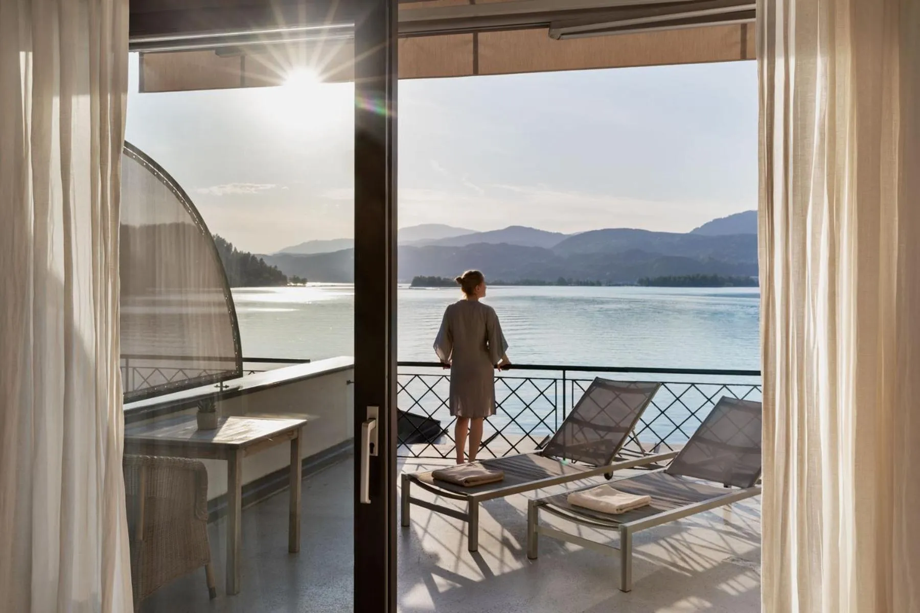 Balcony/Terrace in Hotel Linde