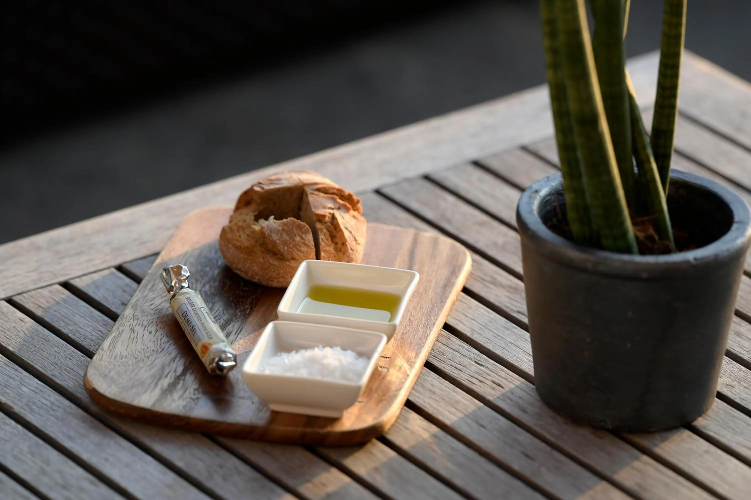 Food close-up in Hotel Linde