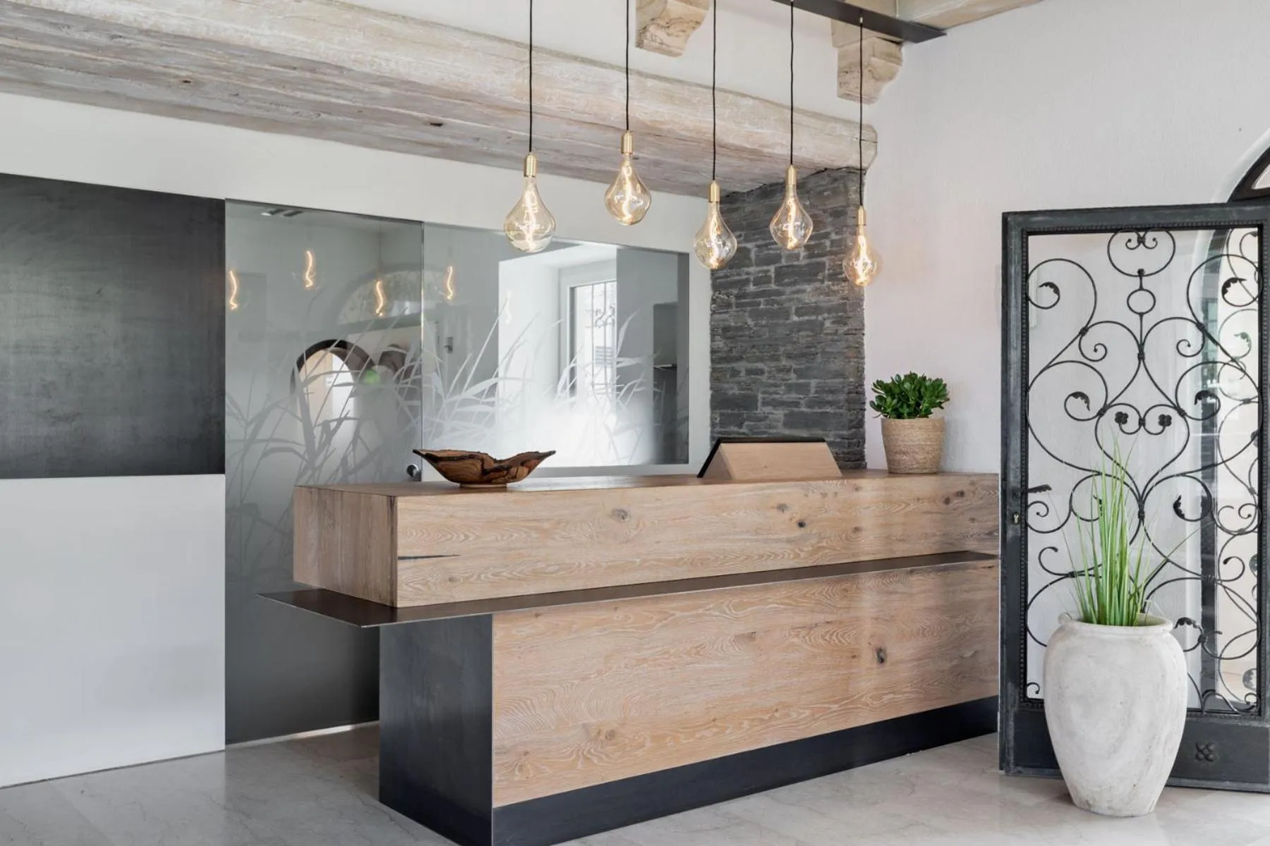 Lobby or reception in Hotel Linde