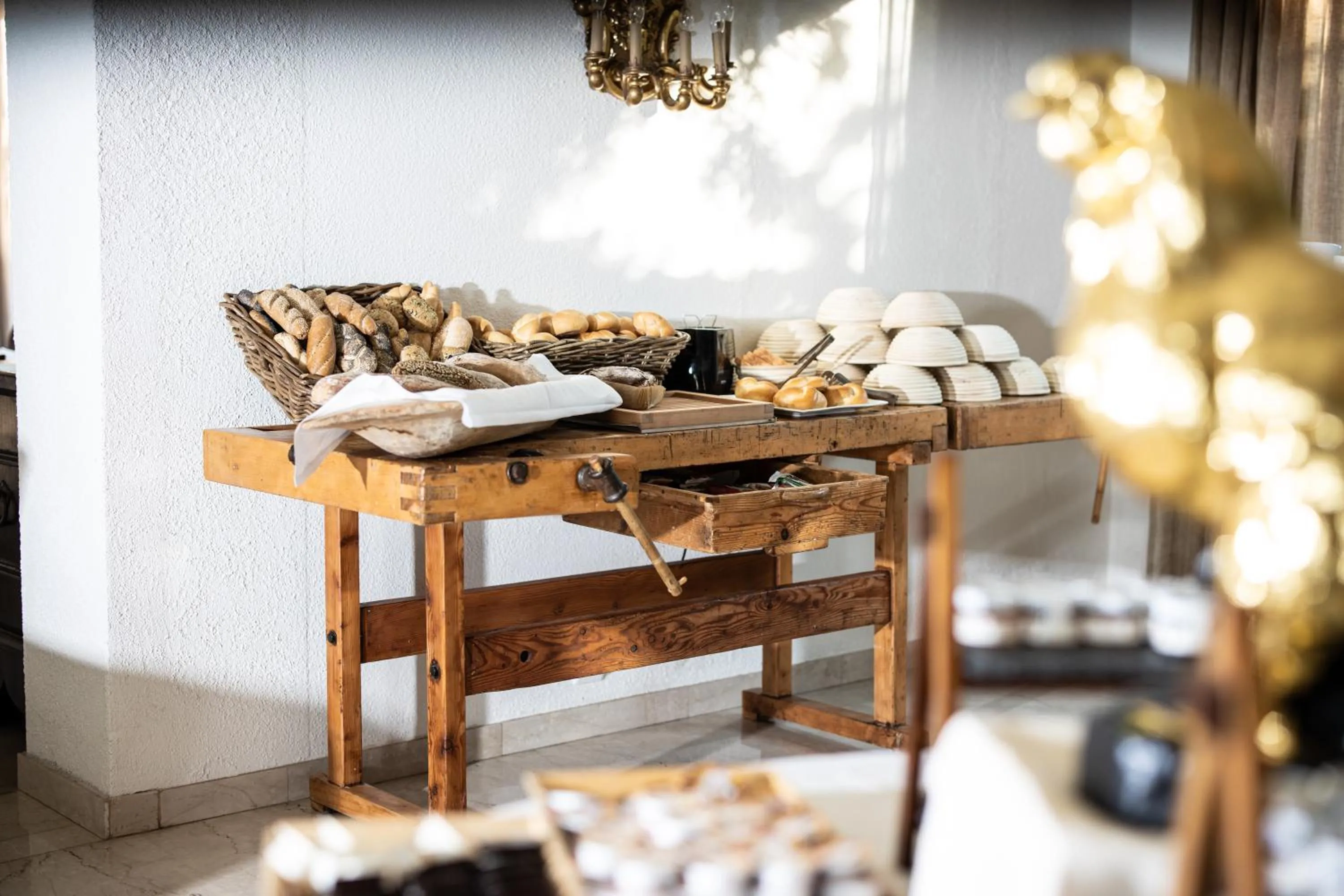 Food and drinks in Hotel Linde