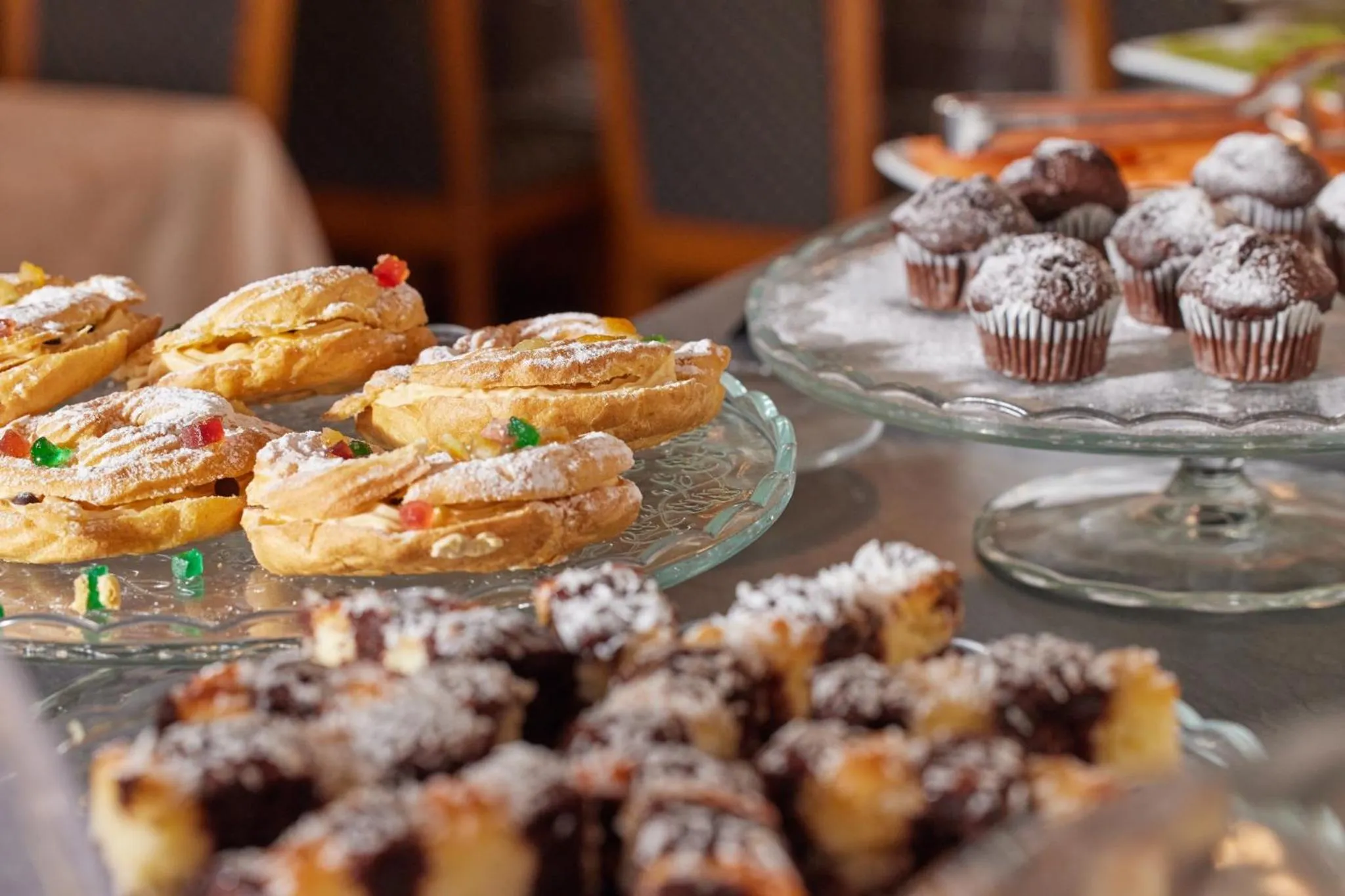 Buffet breakfast in Beach Hotel Rosa