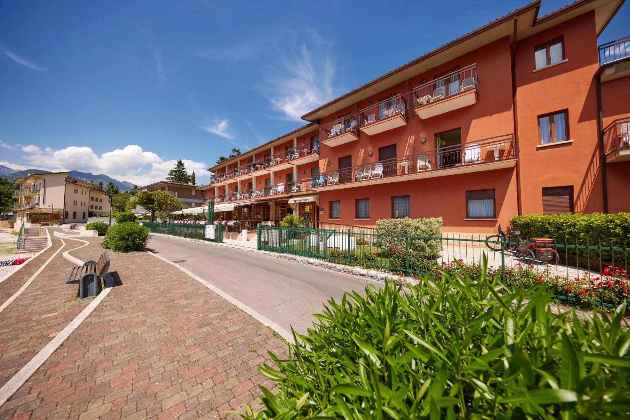 Property building in Beach Hotel Rosa