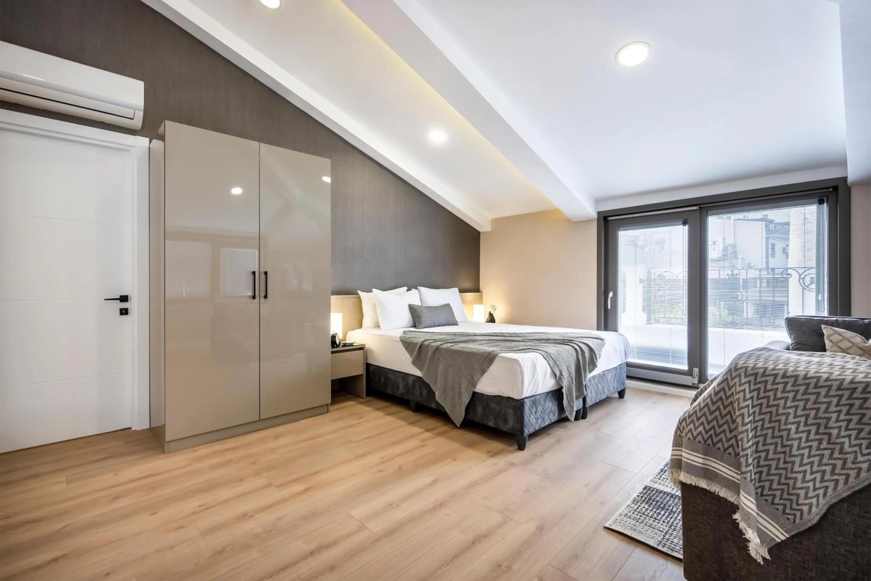 Bed in Çırağan Apart Bosphorus