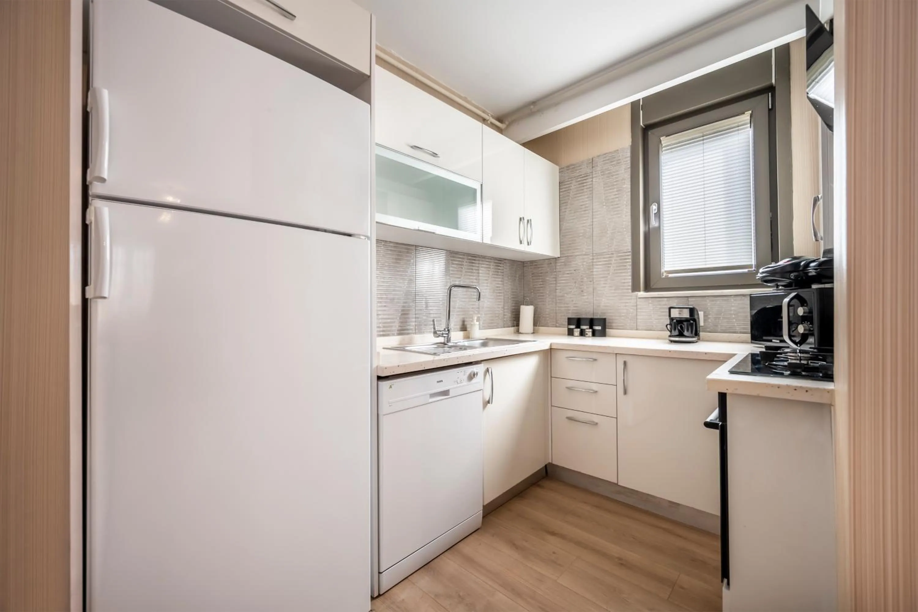 Kitchen or kitchenette in Çırağan Apart Bosphorus