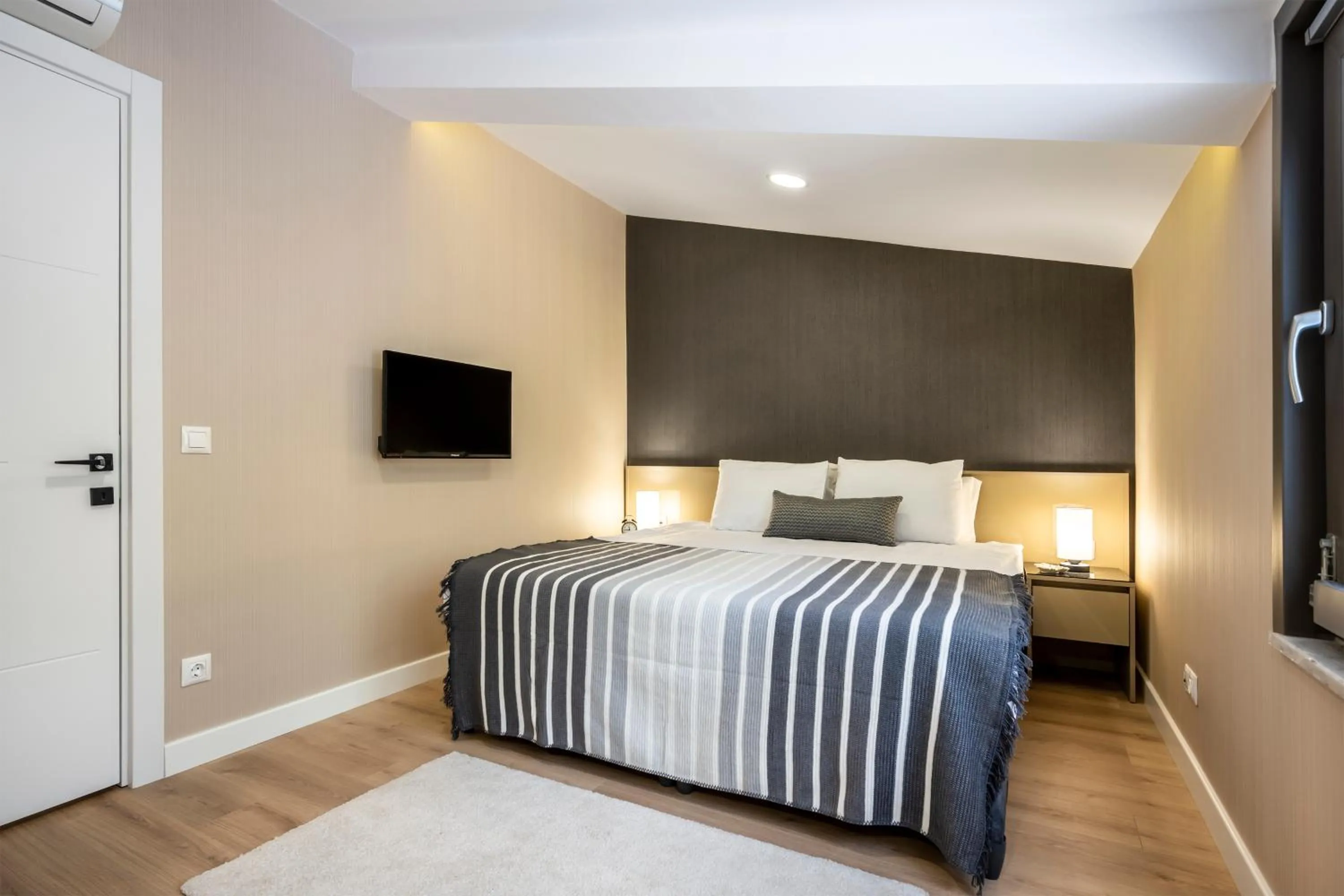 Bed in Çırağan Apart Bosphorus