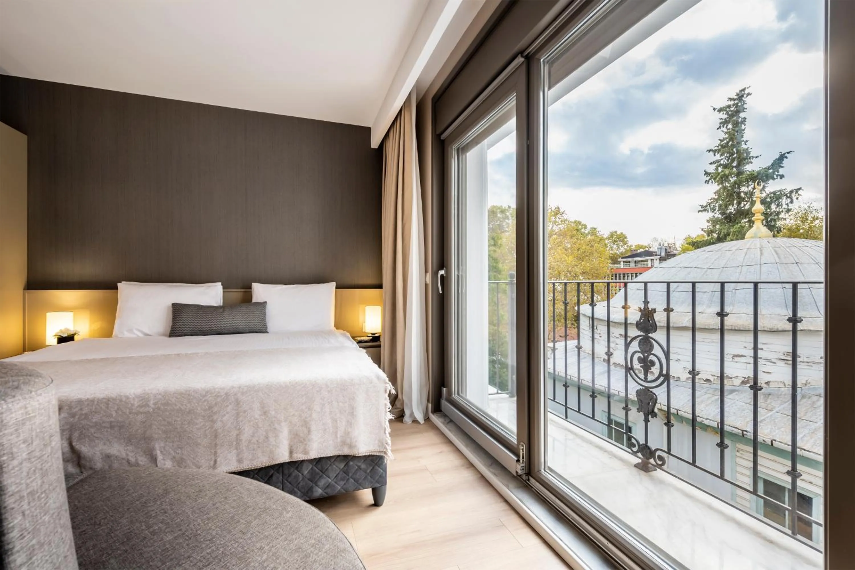 Patio, Bed in Çırağan Apart Bosphorus