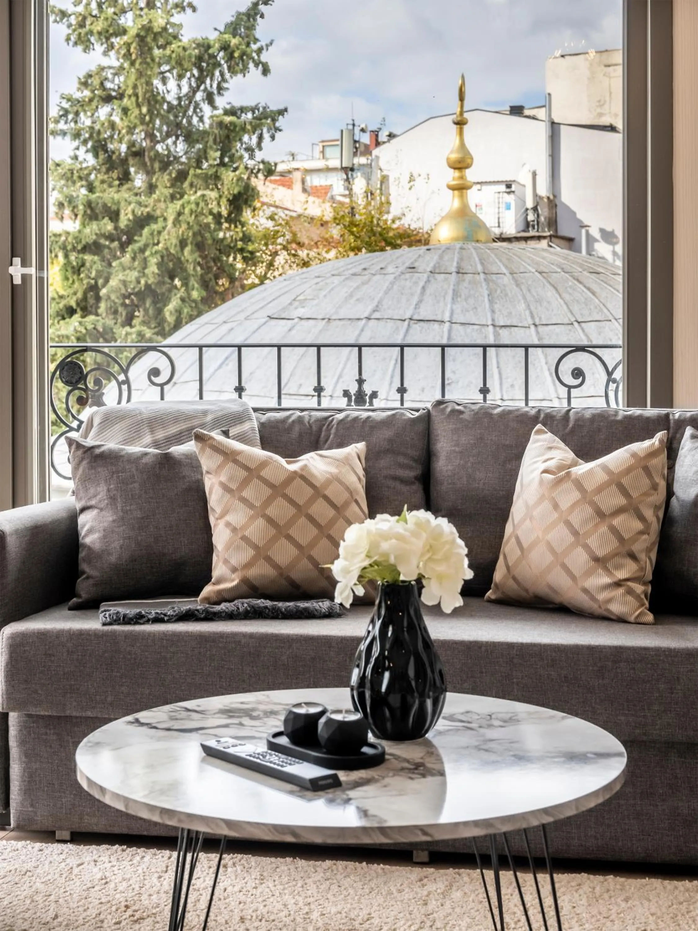 City view in Çırağan Apart Bosphorus