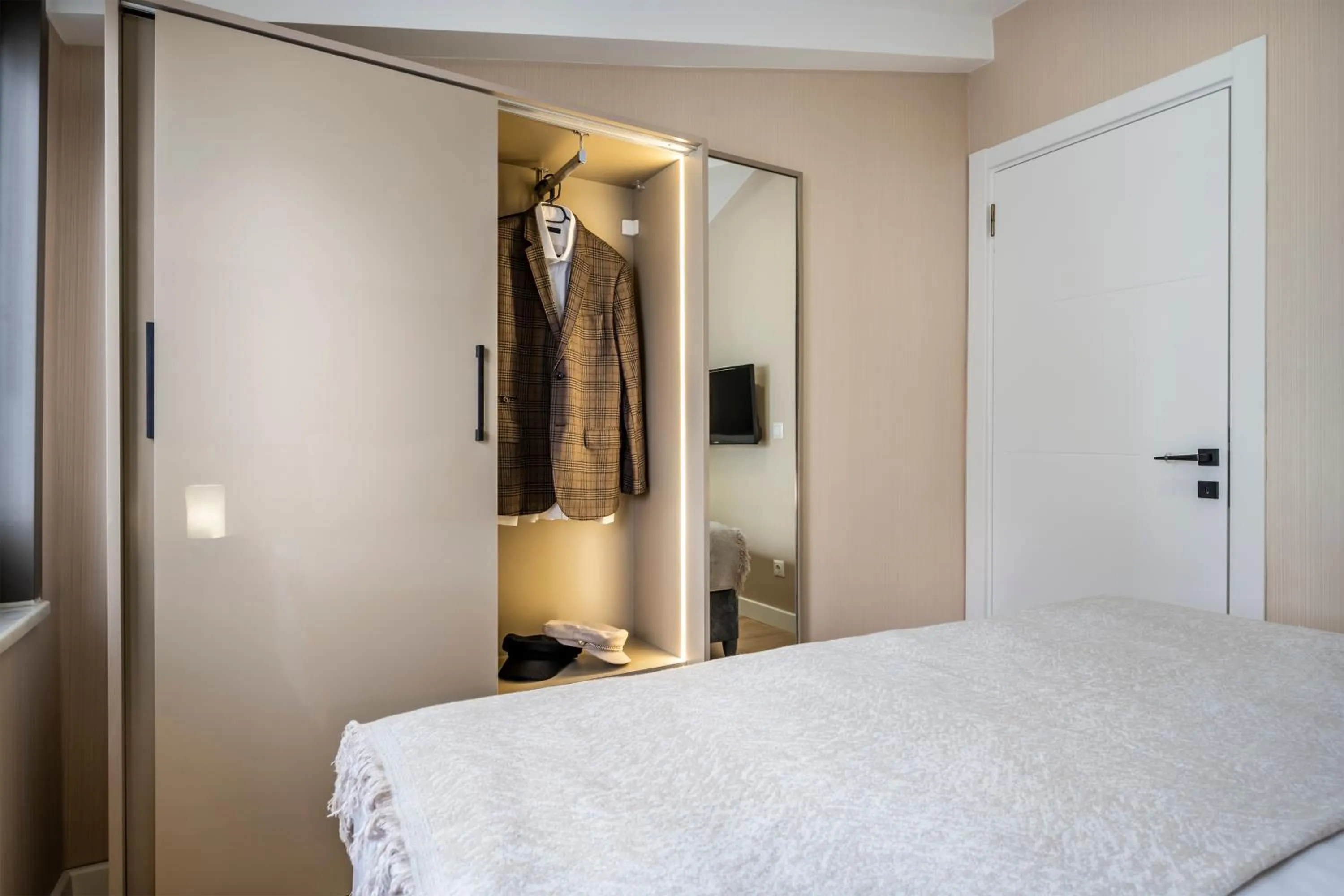 Bedroom, Bed in Çırağan Apart Bosphorus