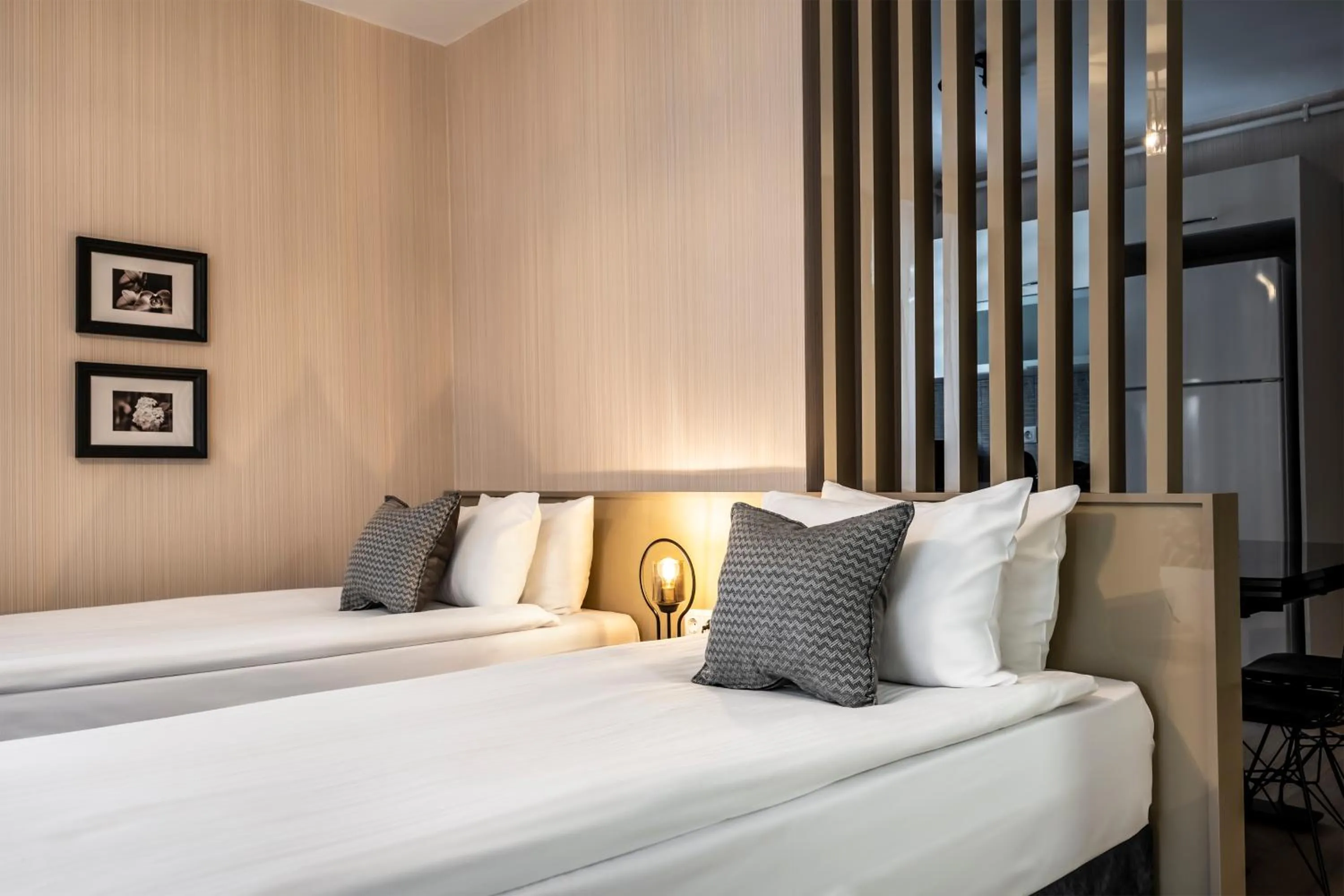 Bed in Çırağan Apart Bosphorus