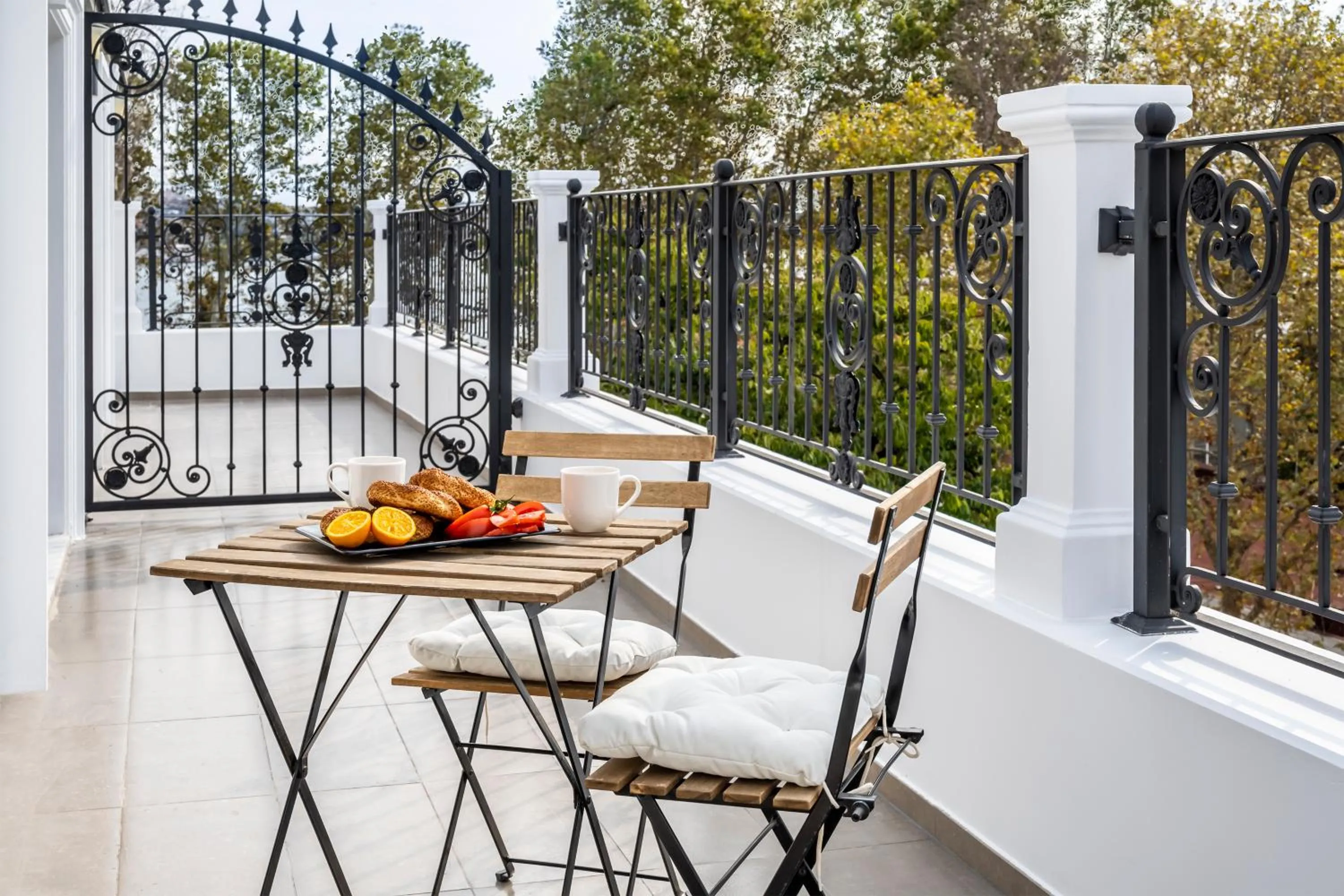 Balcony/Terrace in Çırağan Apart Bosphorus