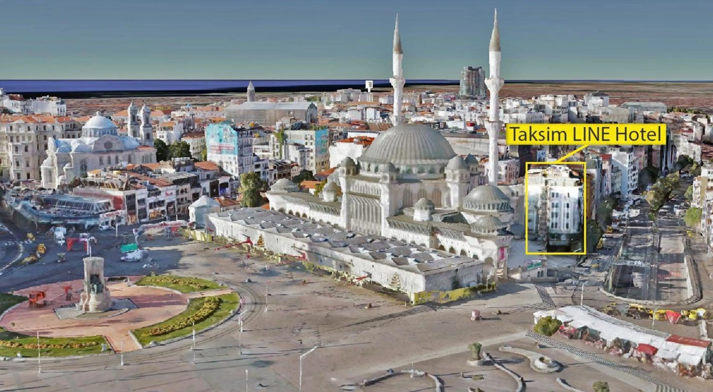 Nearby landmark in Taksim Line Hotel