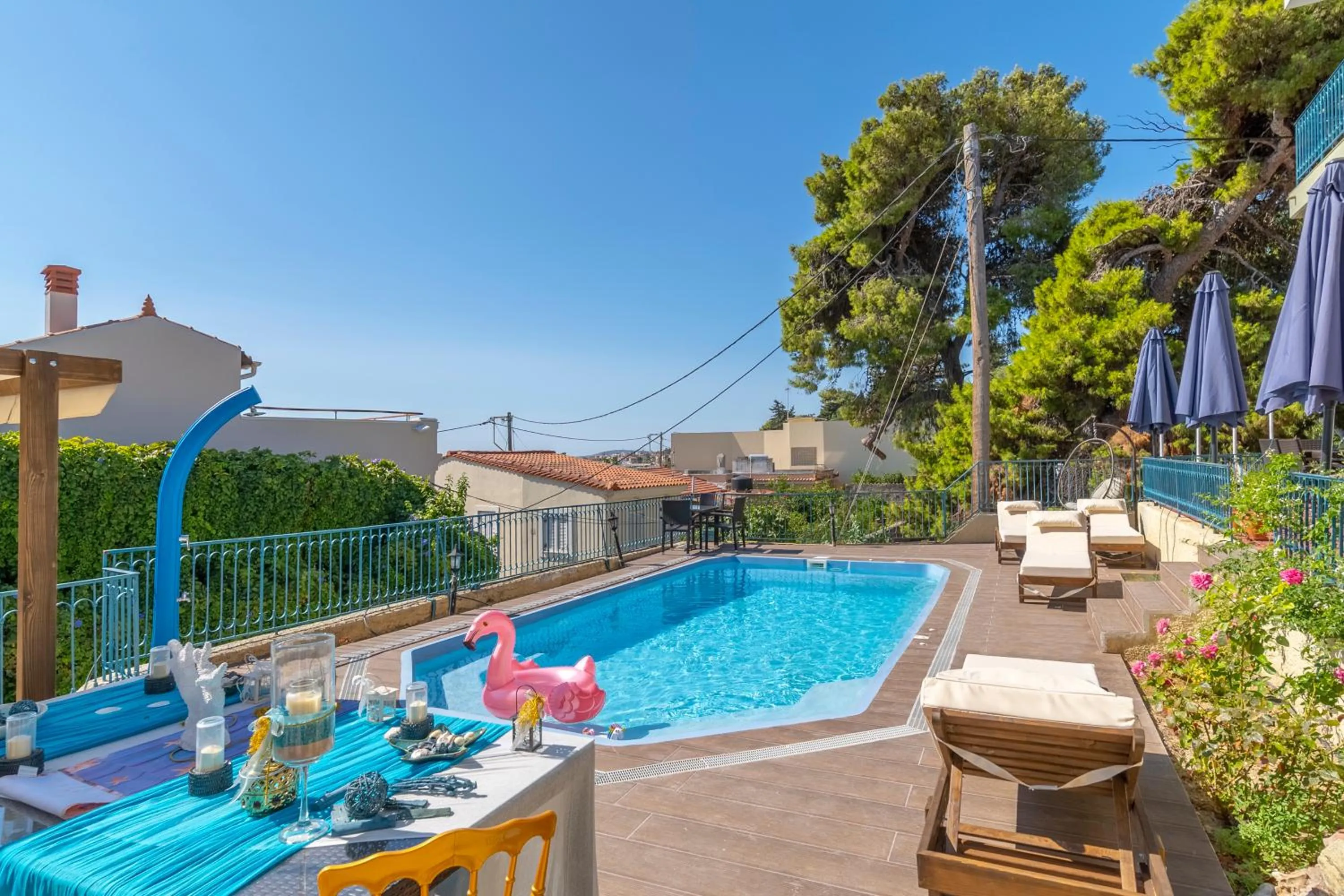 Swimming pool in Agia Markella