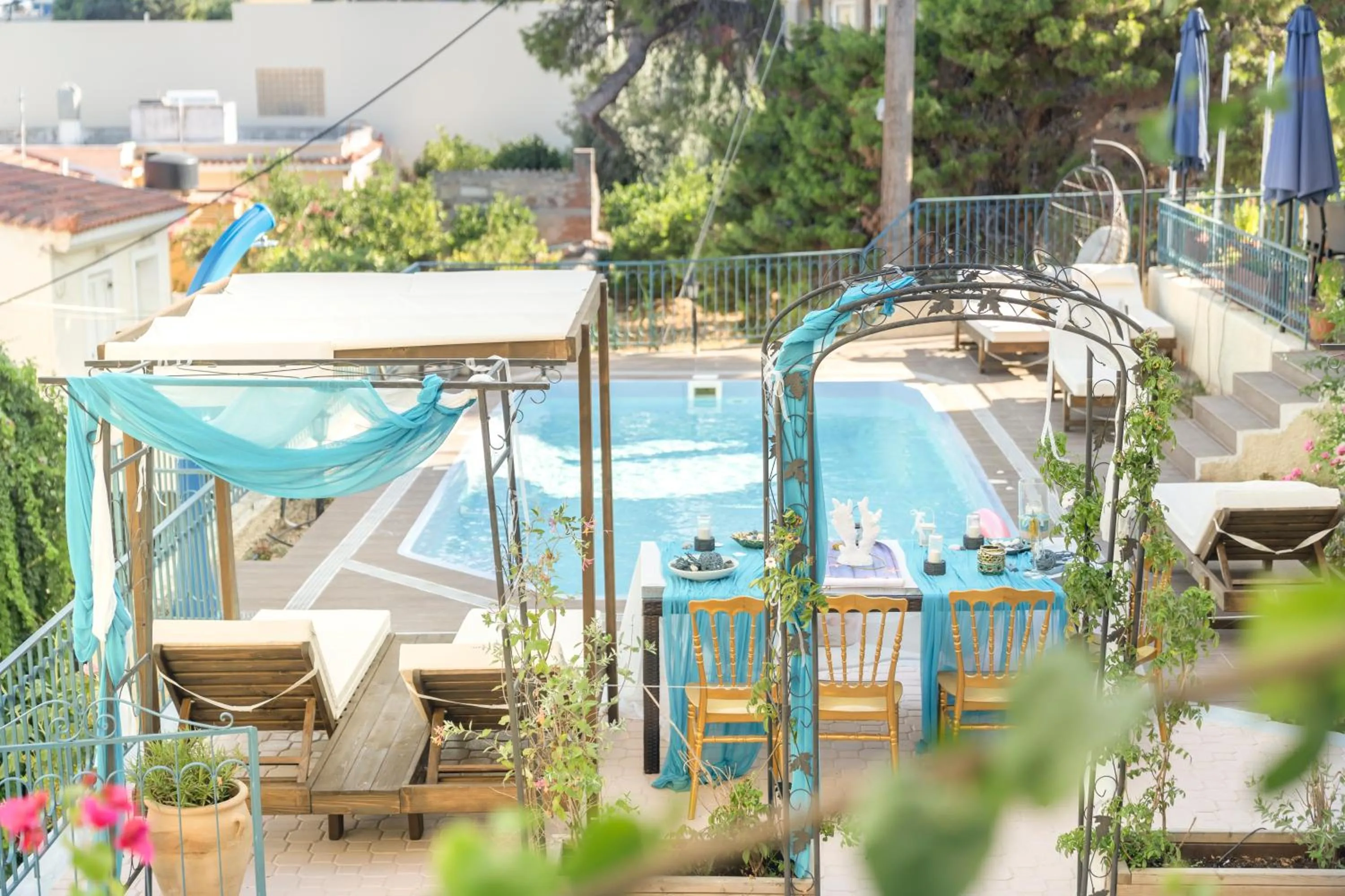 Decorative detail in Agia Markella