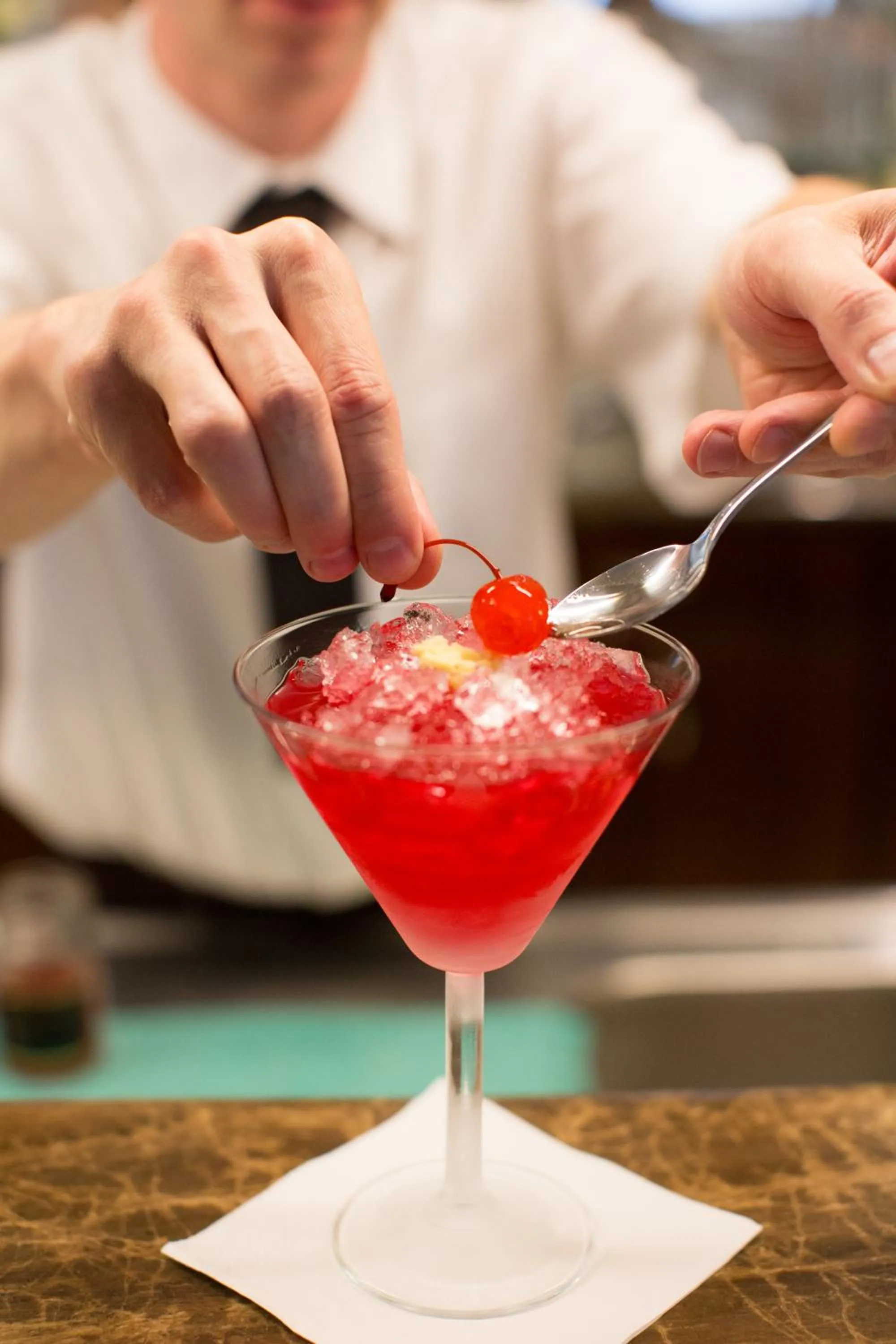 Alcoholic drinks in Hotel Park