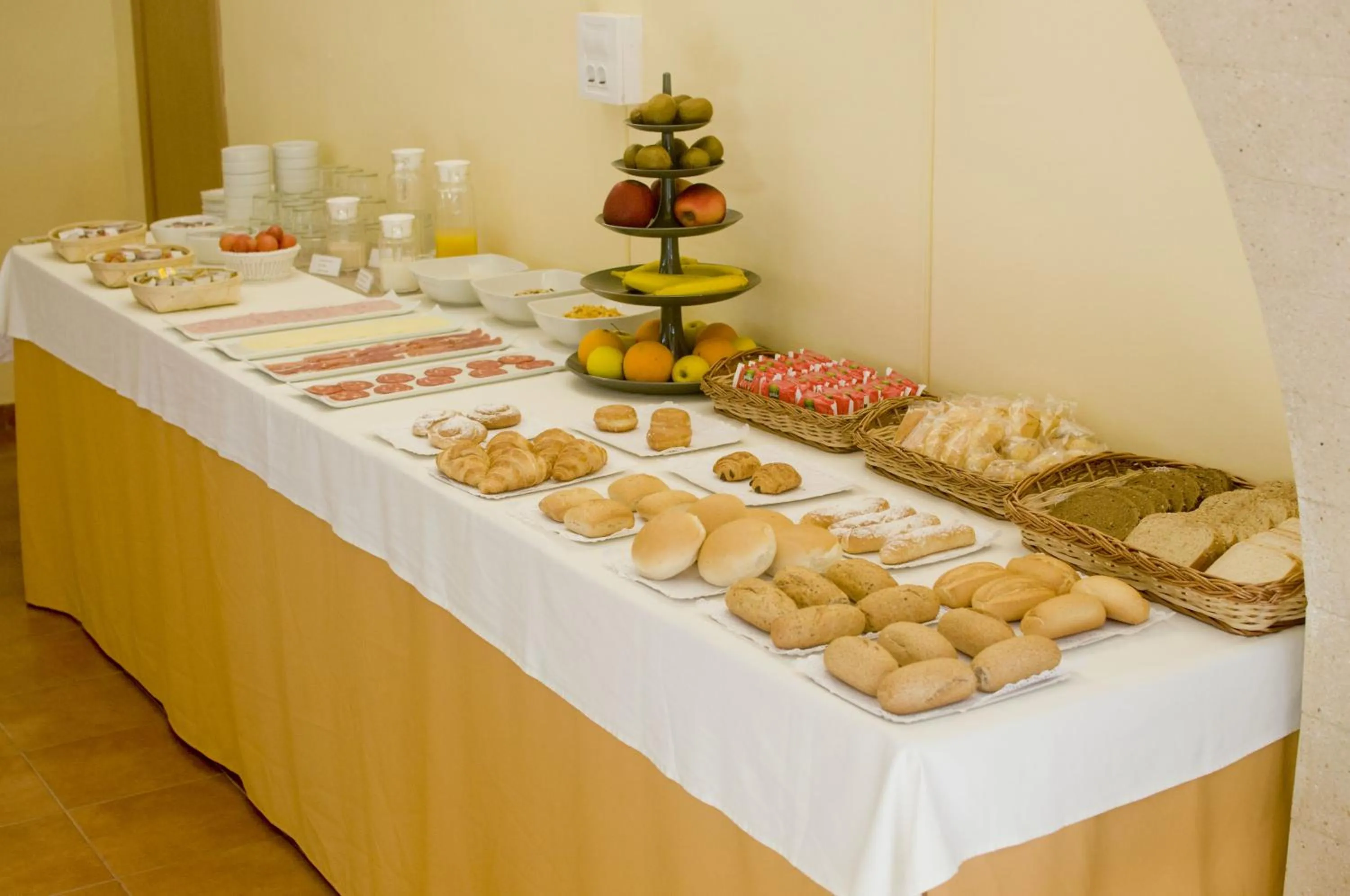 Breakfast in Hotel Madrid