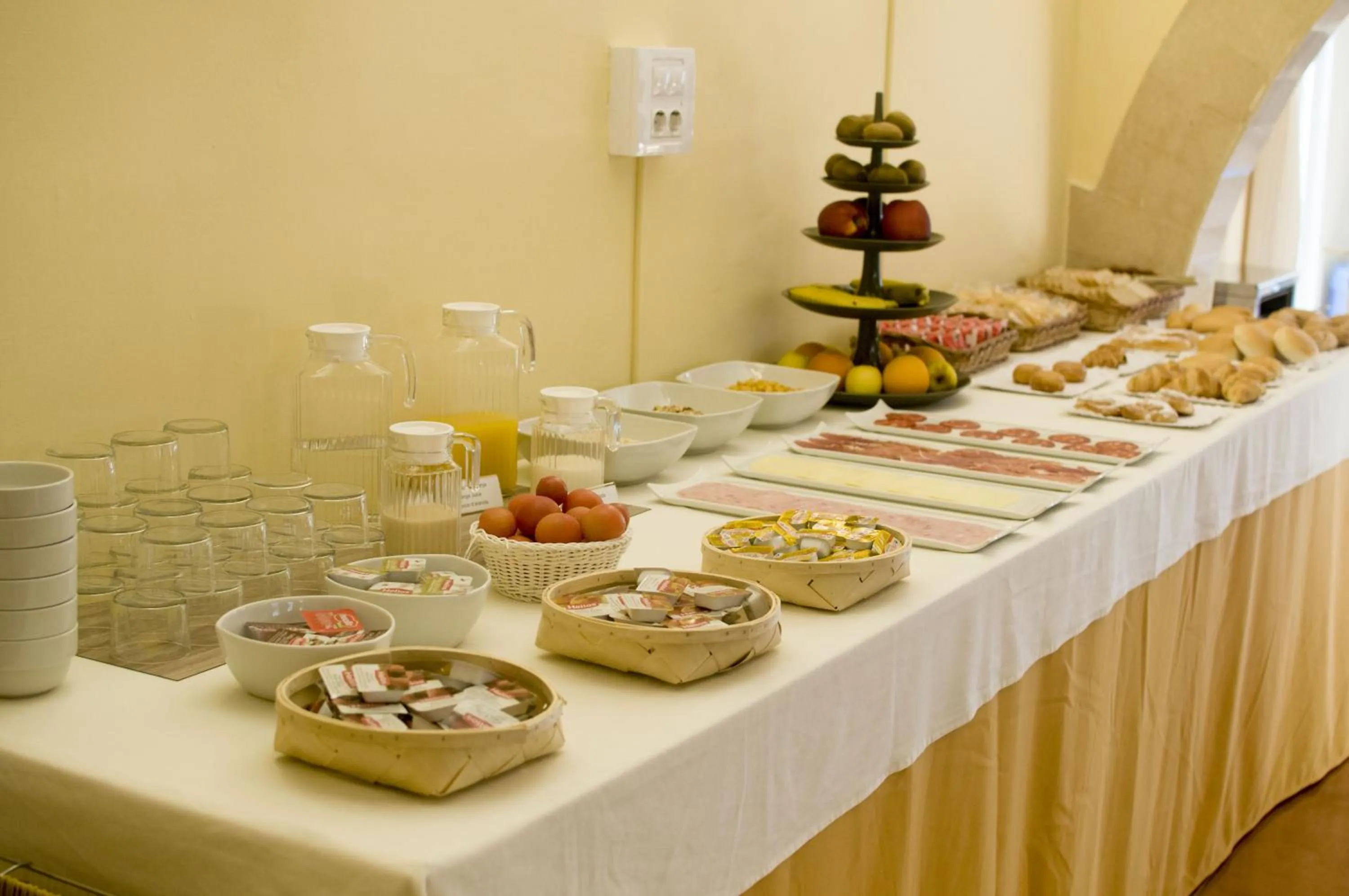 Breakfast in Hotel Madrid