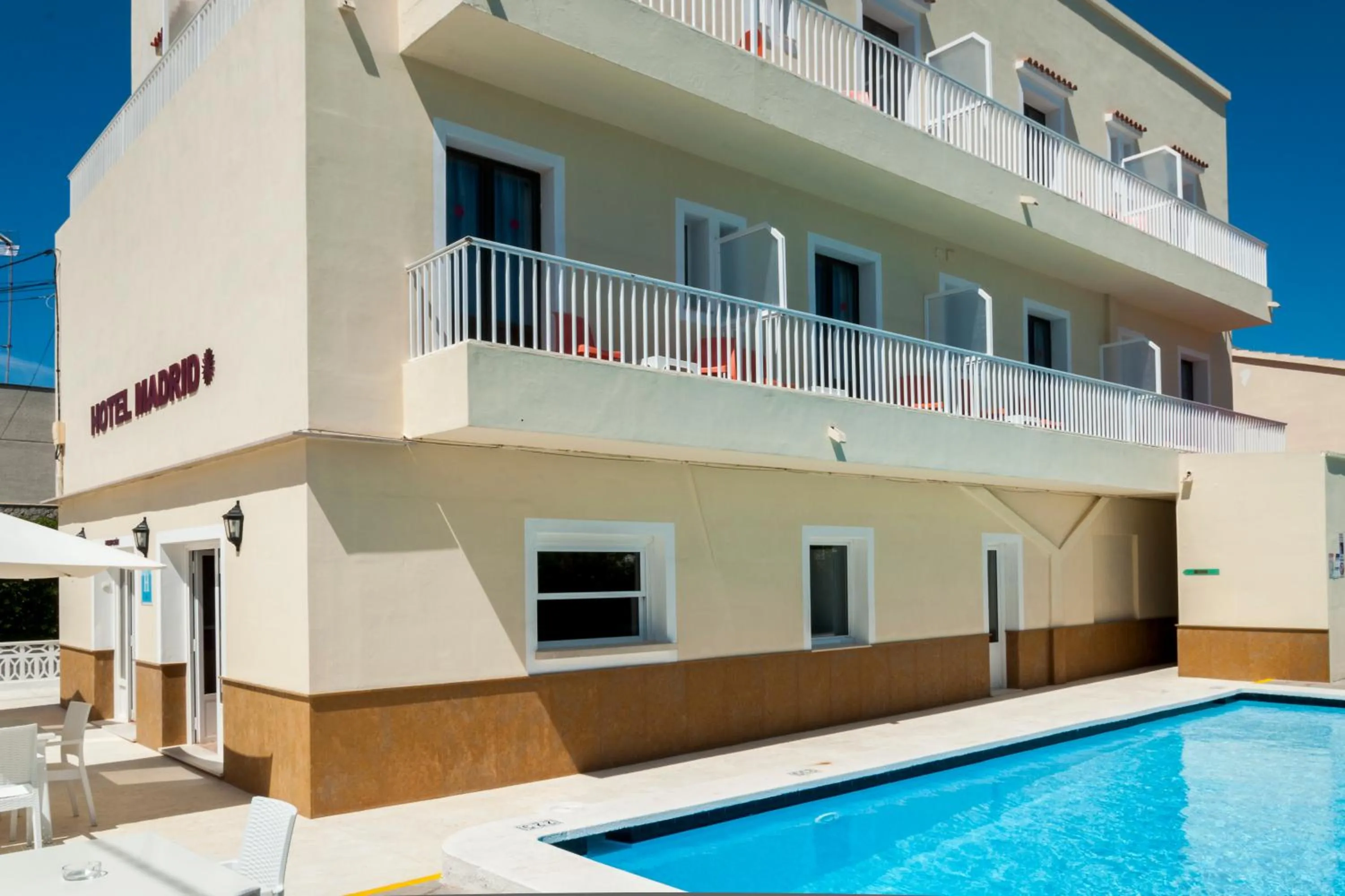 Patio in Hotel Madrid