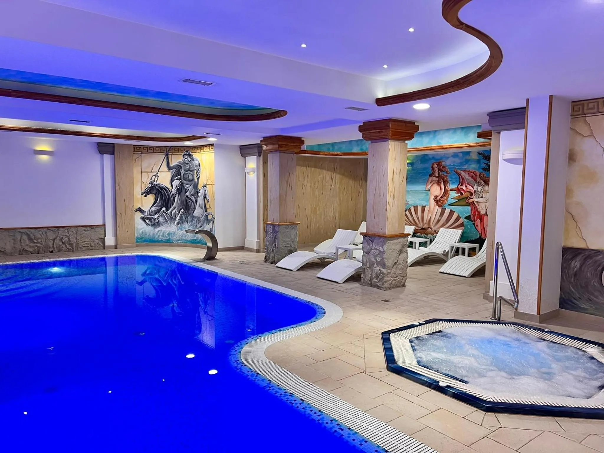 Pool view in Trofana Wellness & SPA