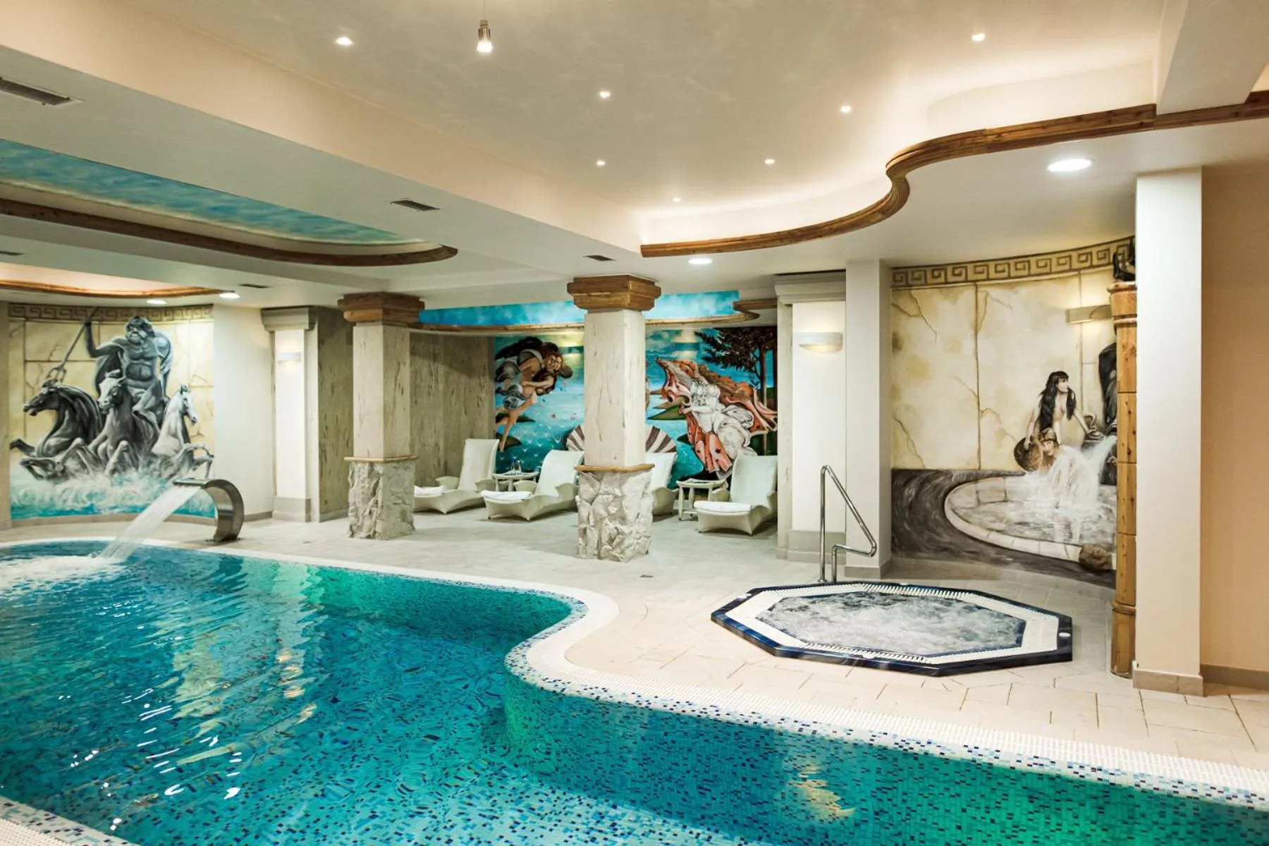 Pool view in Trofana Wellness & SPA