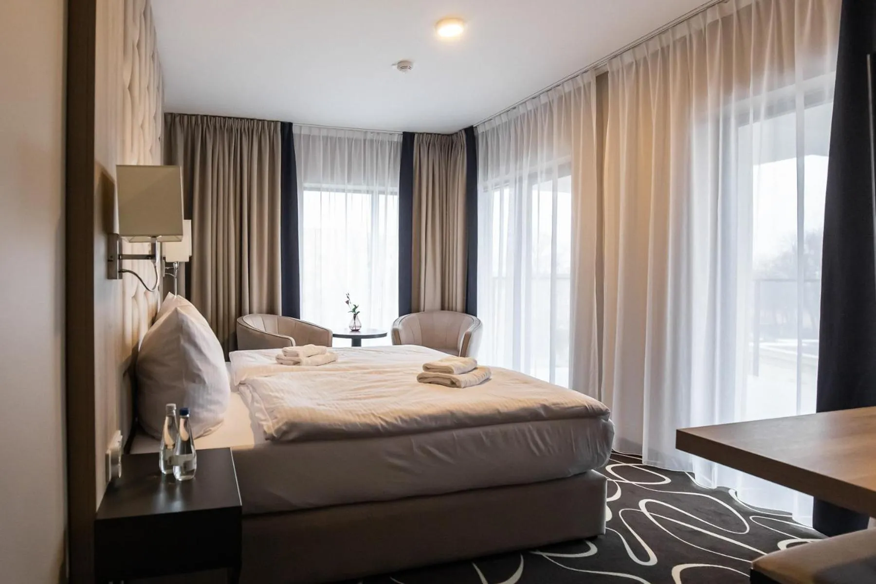 Bed in Trofana Wellness & SPA