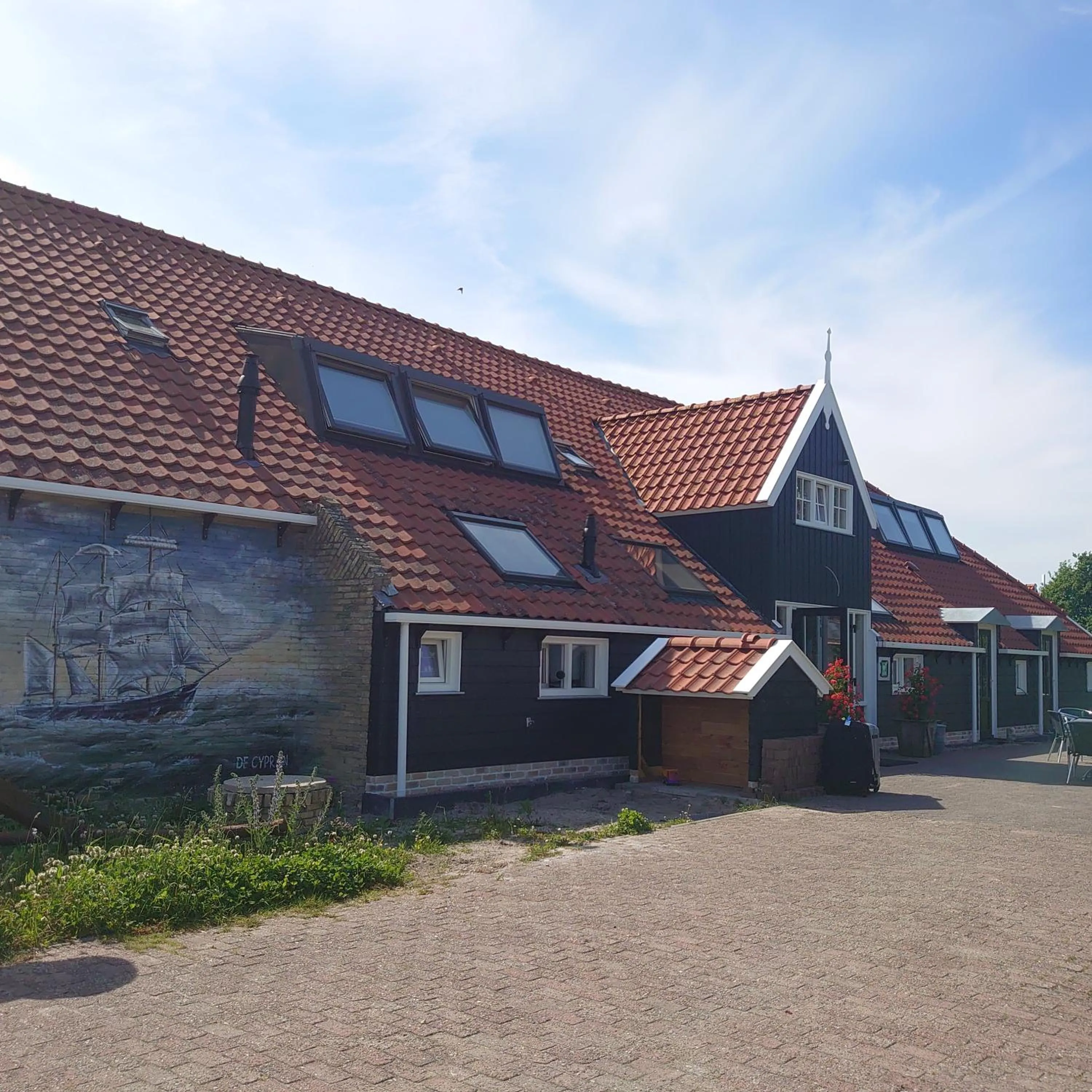 Property building in De Cyprian Bed & Breakfast