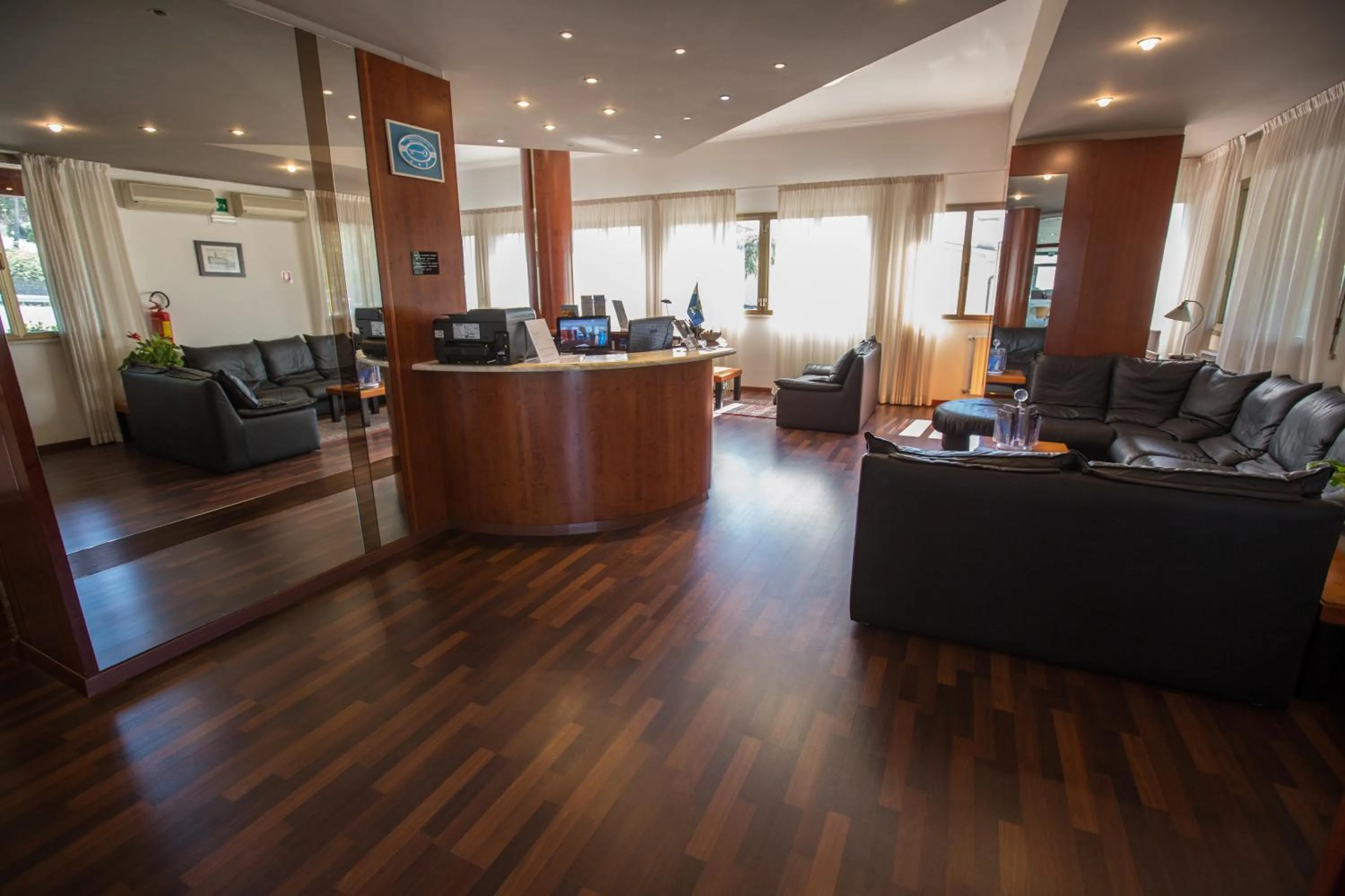 Lobby or reception in Hotel Rossi