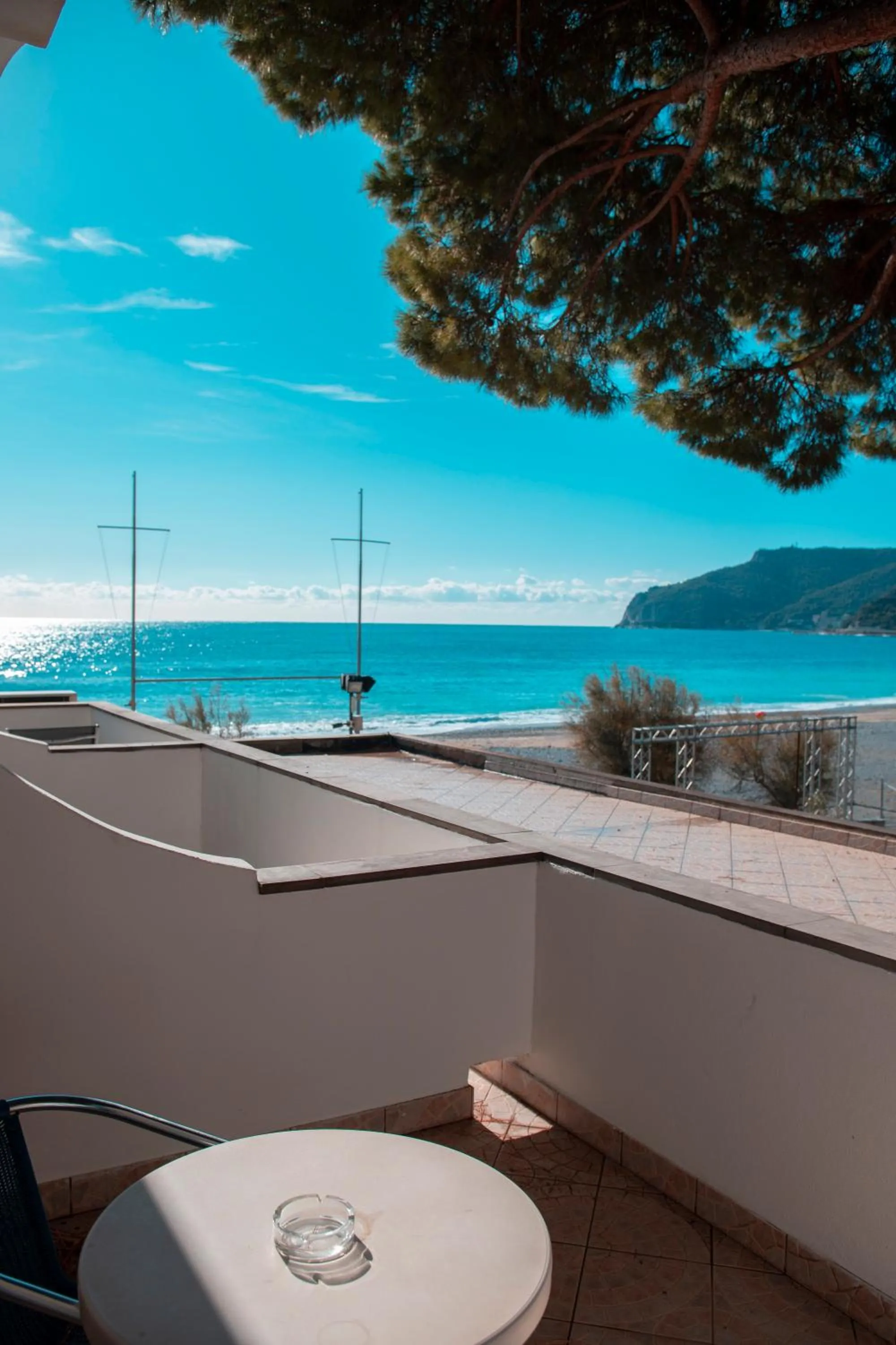 Balcony/Terrace in Hotel Ligure