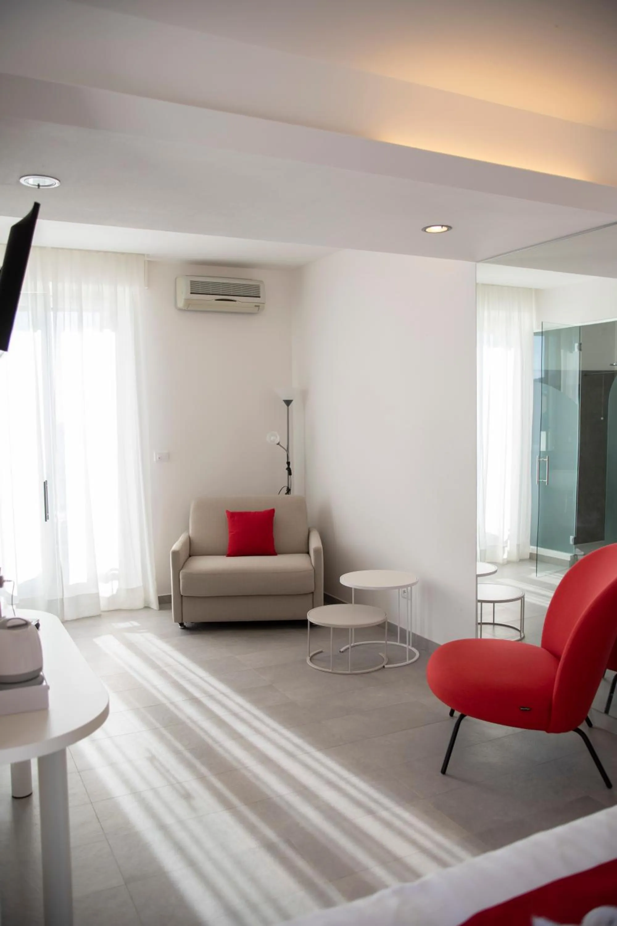 Seating area in Hotel Ligure