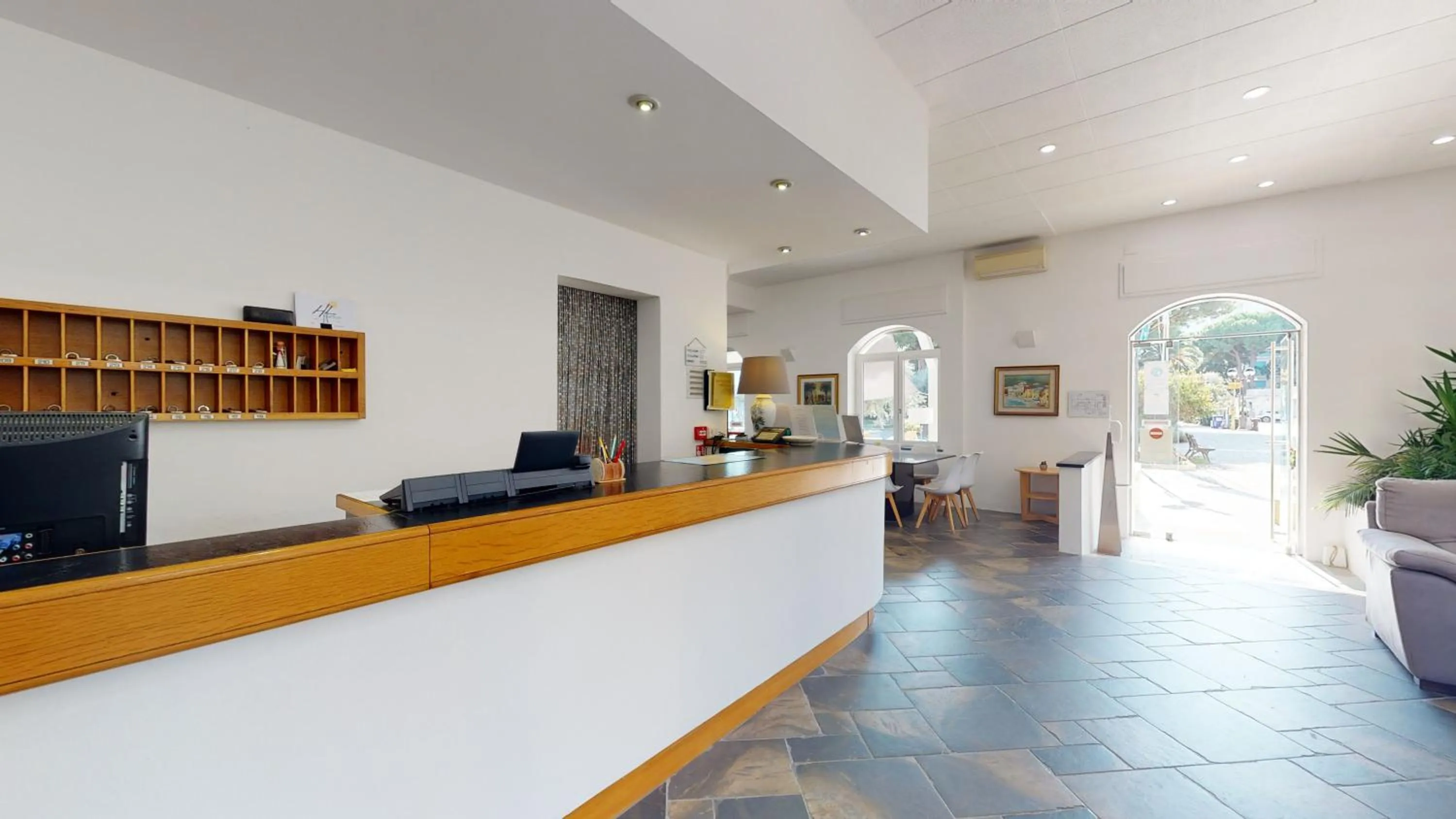 Lobby or reception in Hotel Ligure