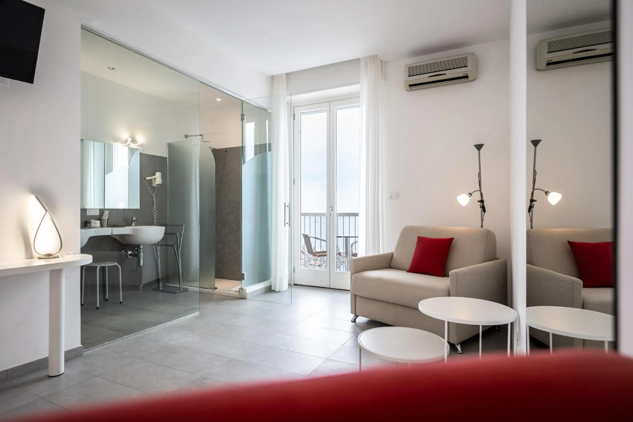 Bedroom in Hotel Ligure