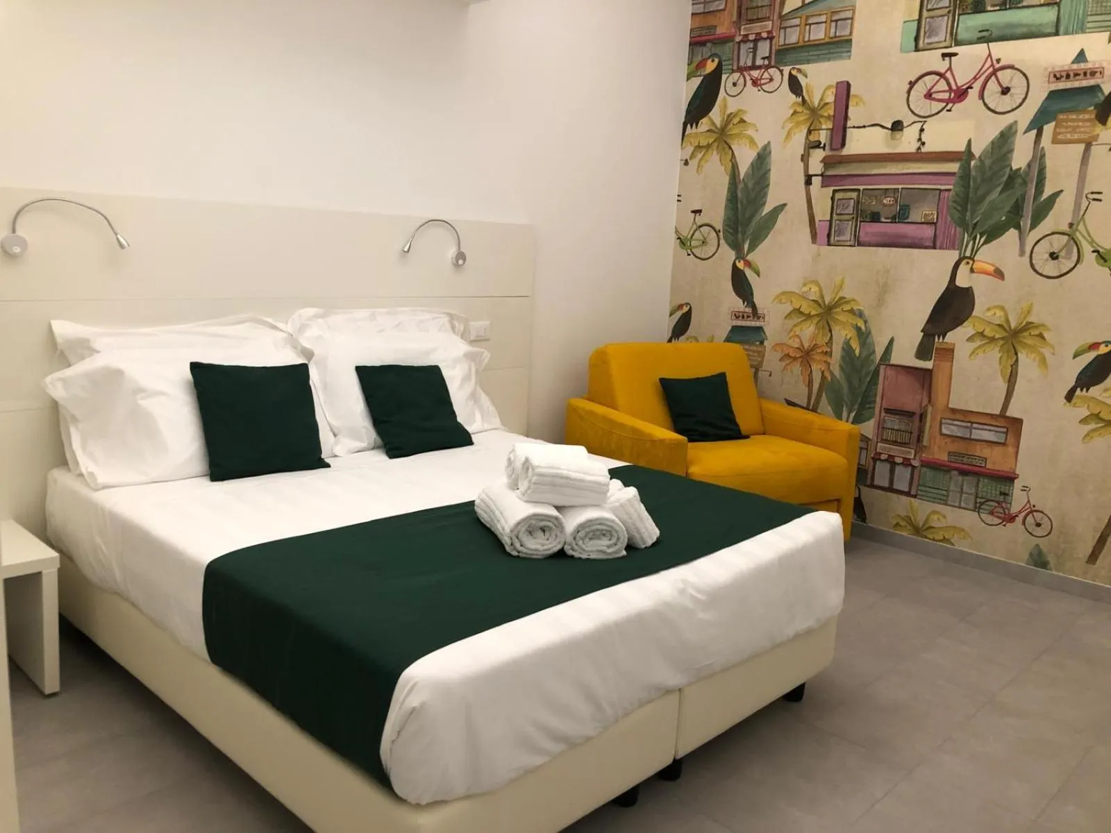 Bedroom in Hotel Ligure