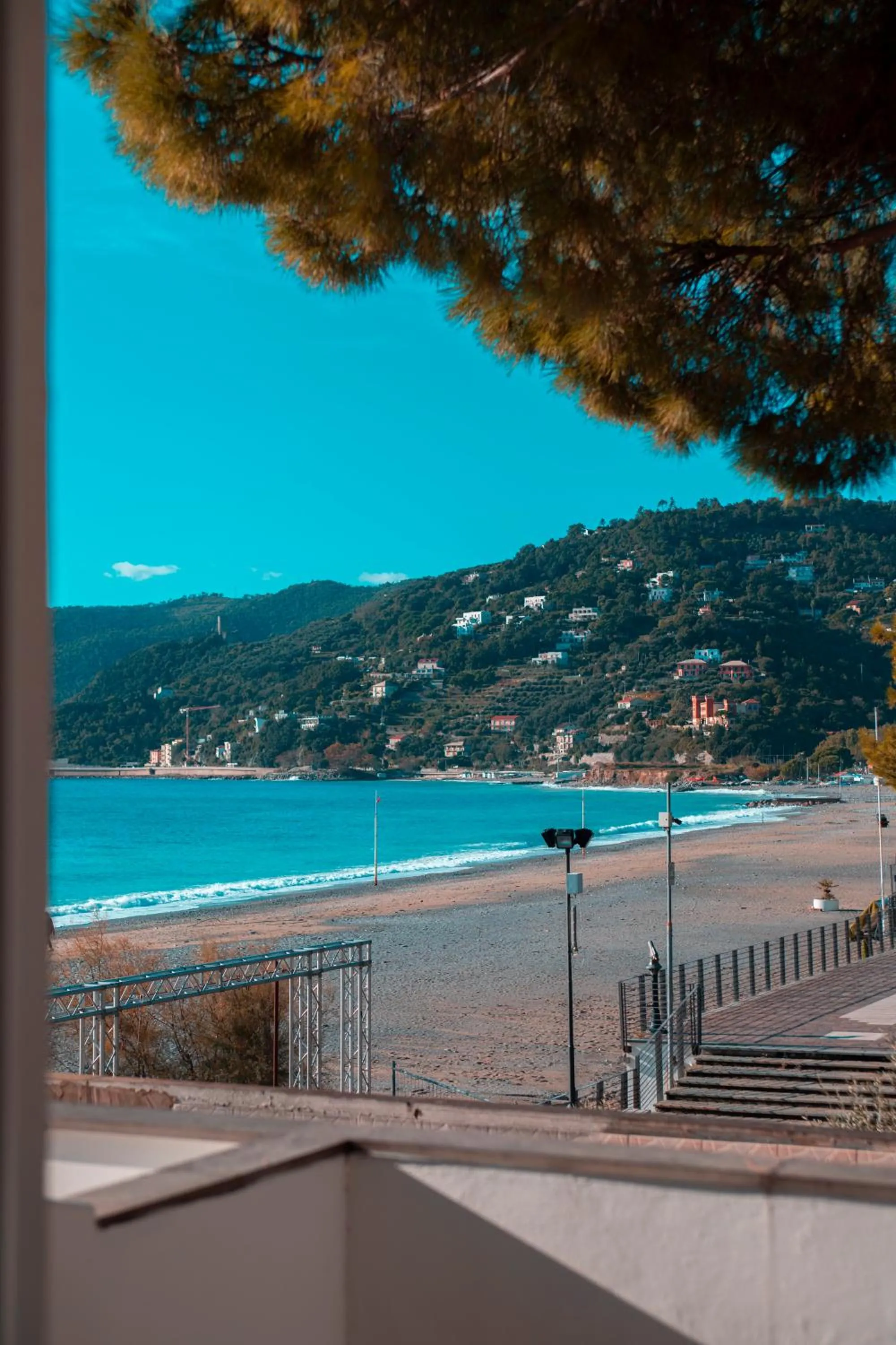 Balcony/Terrace in Hotel Ligure