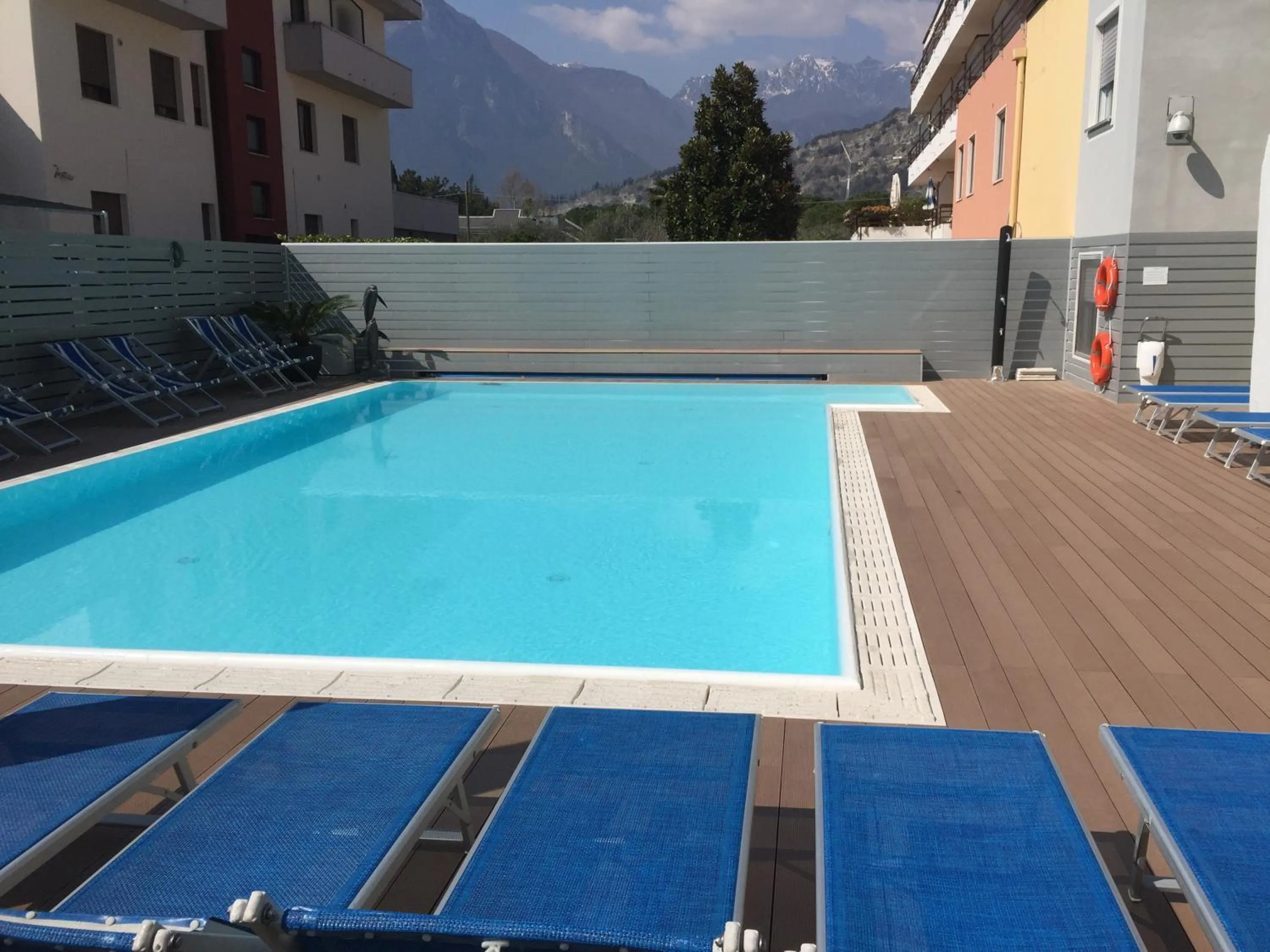 Swimming pool in Hotel Miorelli