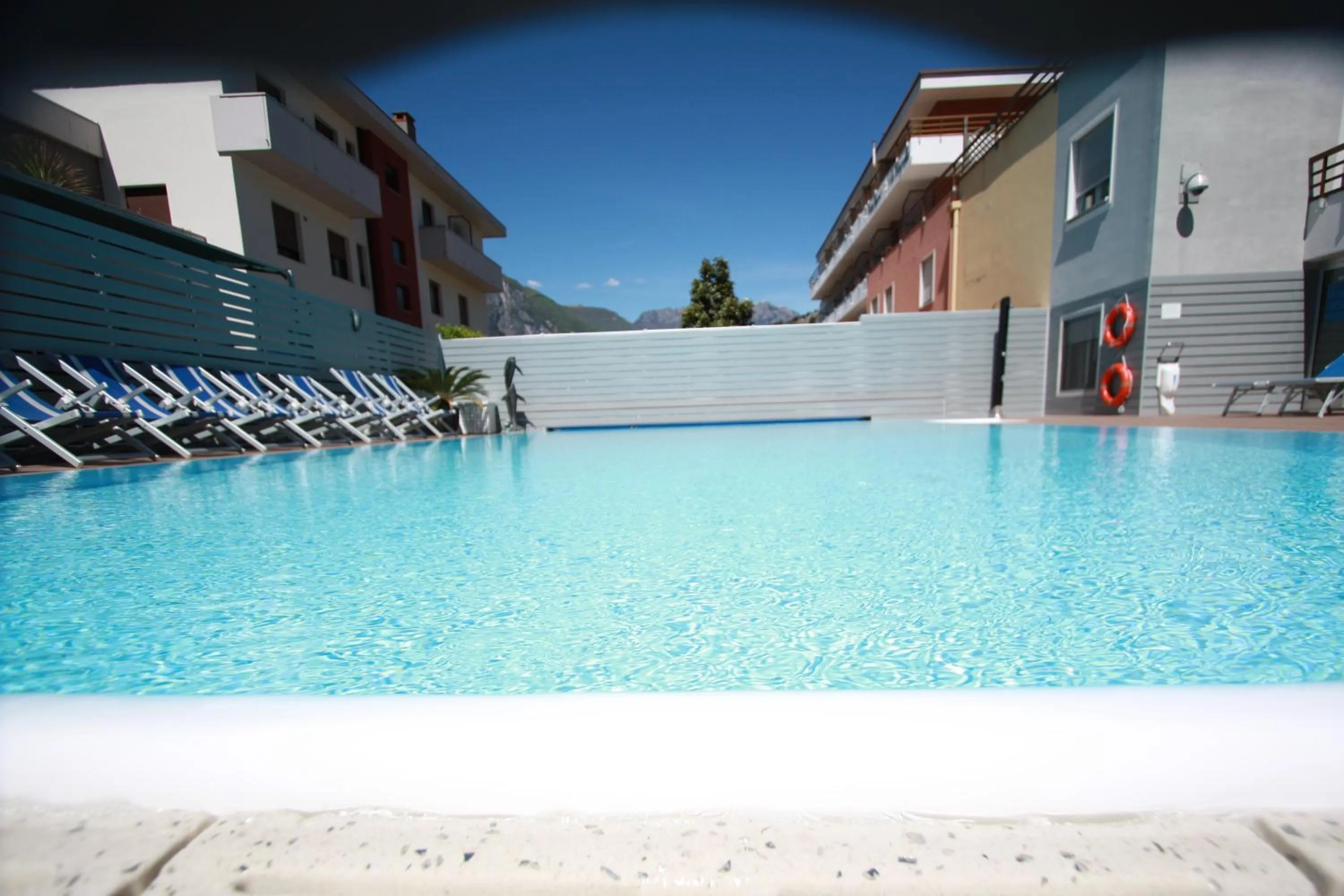 Swimming pool in Hotel Miorelli