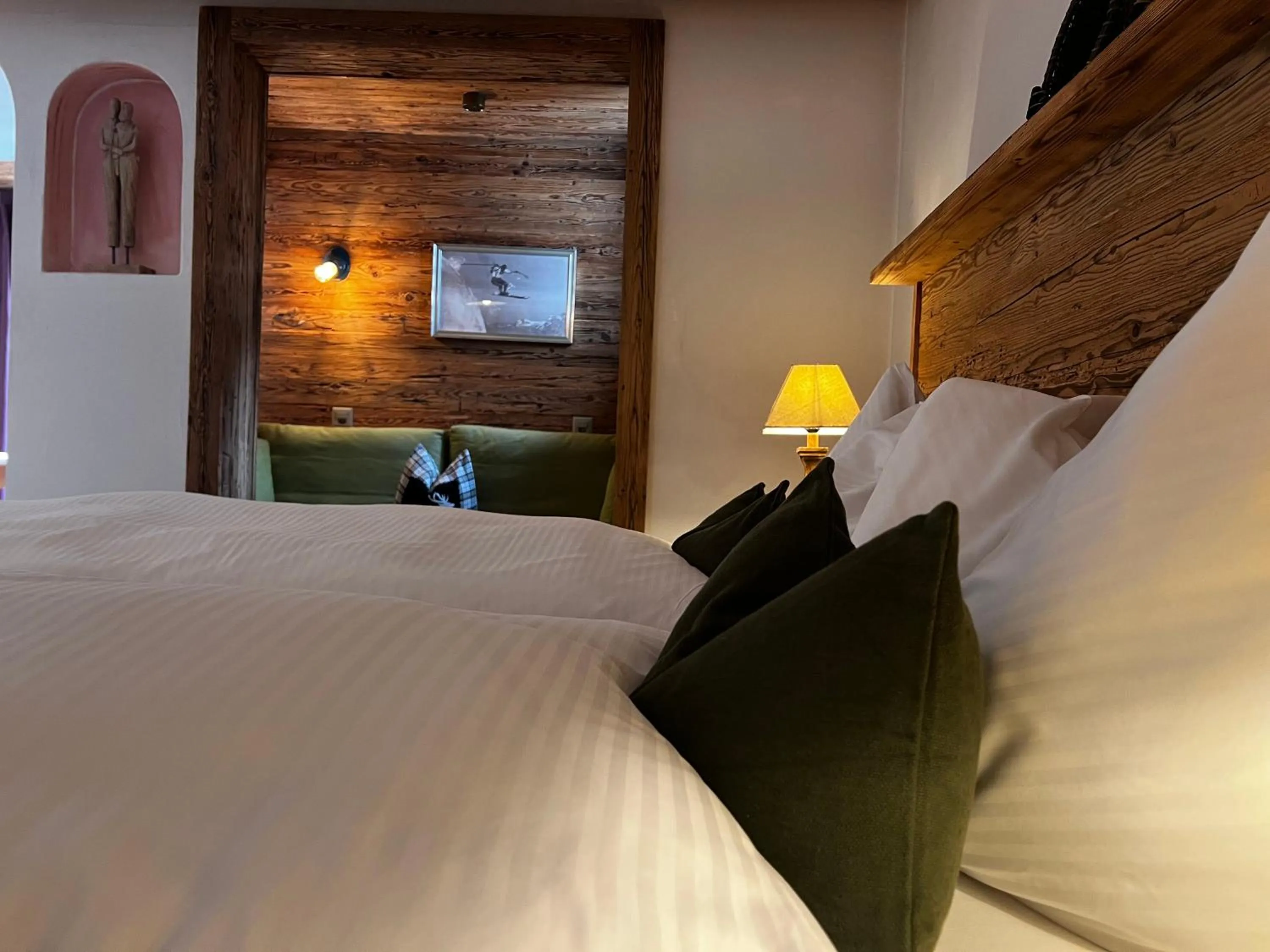 Photo of the whole room, Bed in Hotel Berghof