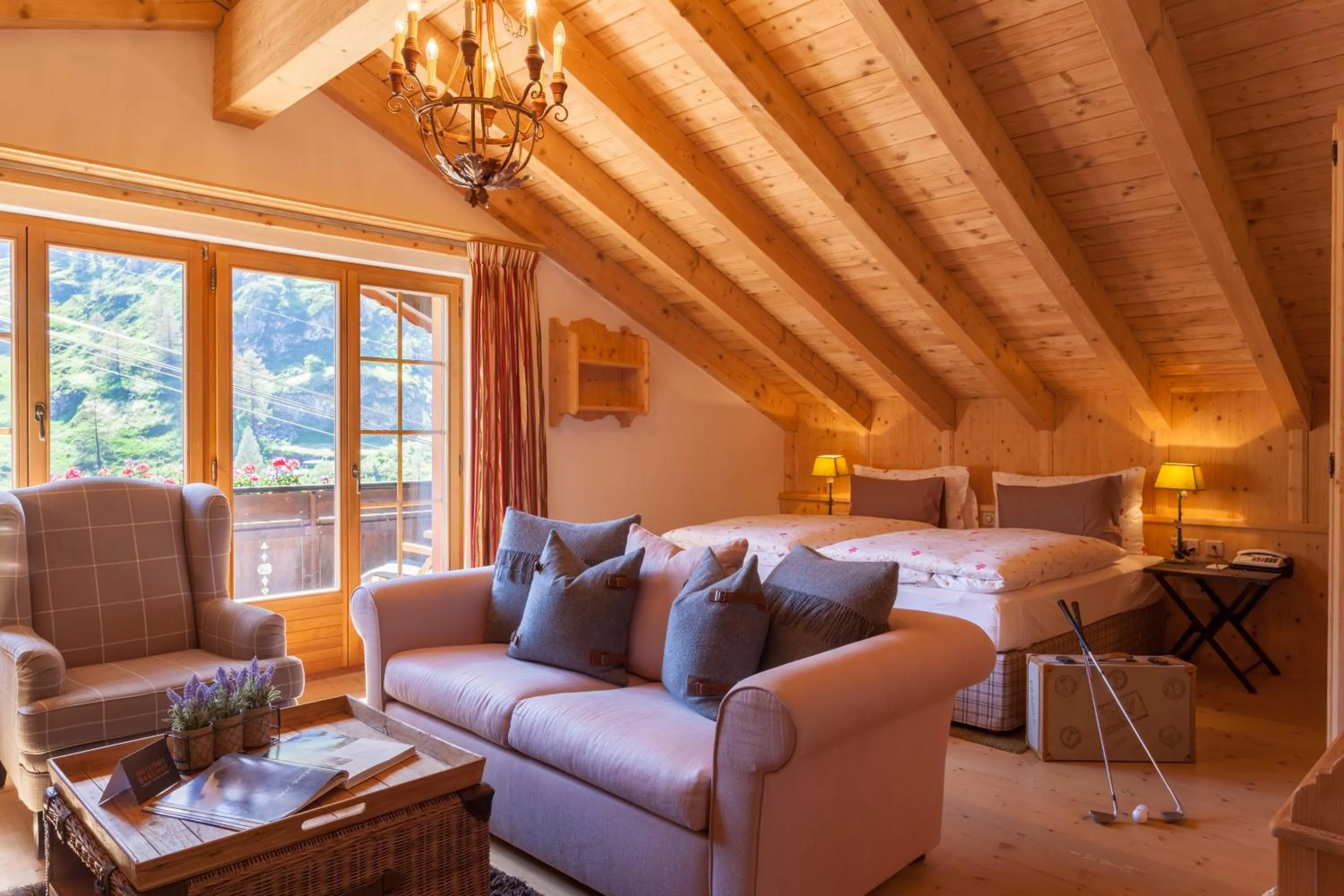 Photo of the whole room in Hotel Berghof