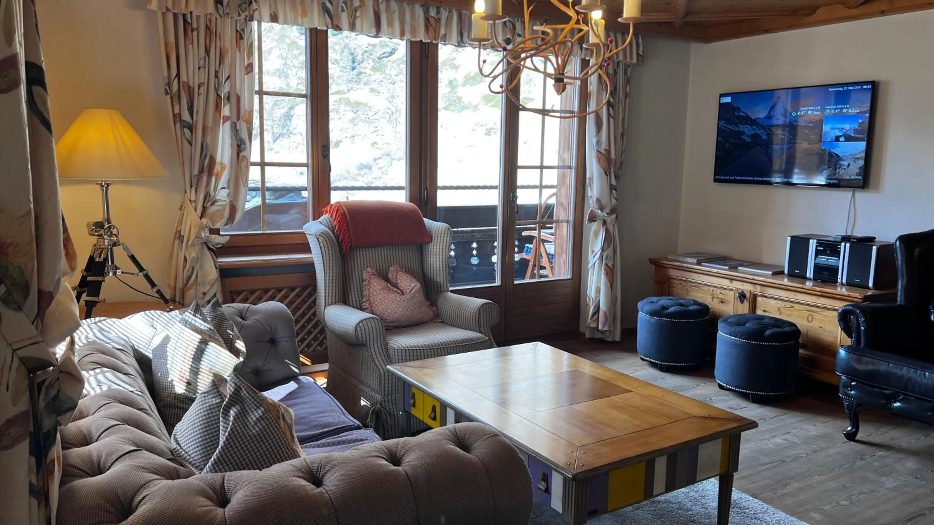 Living room in Hotel Berghof