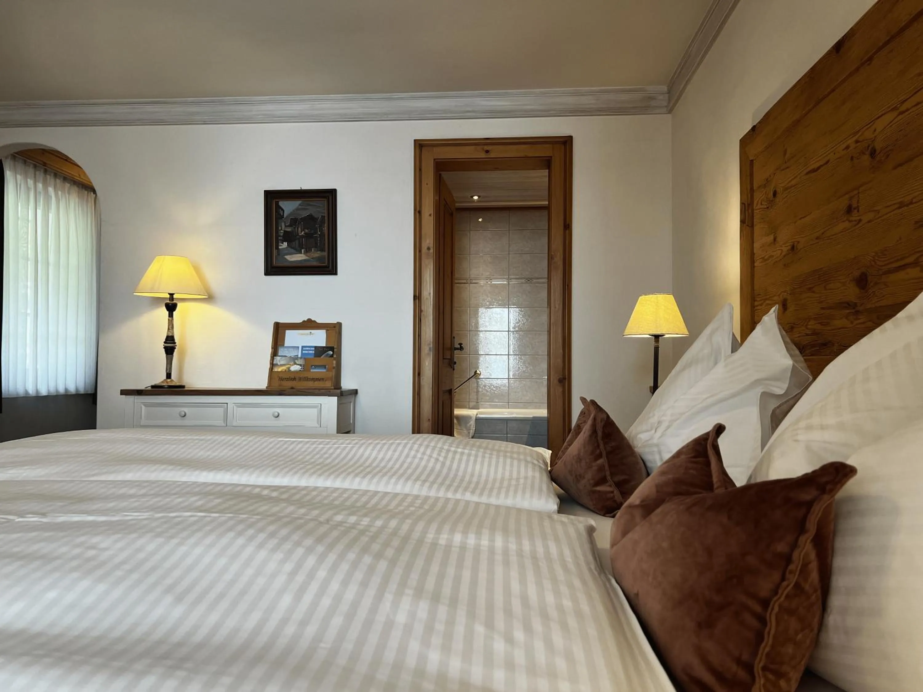 Photo of the whole room, Bed in Hotel Berghof