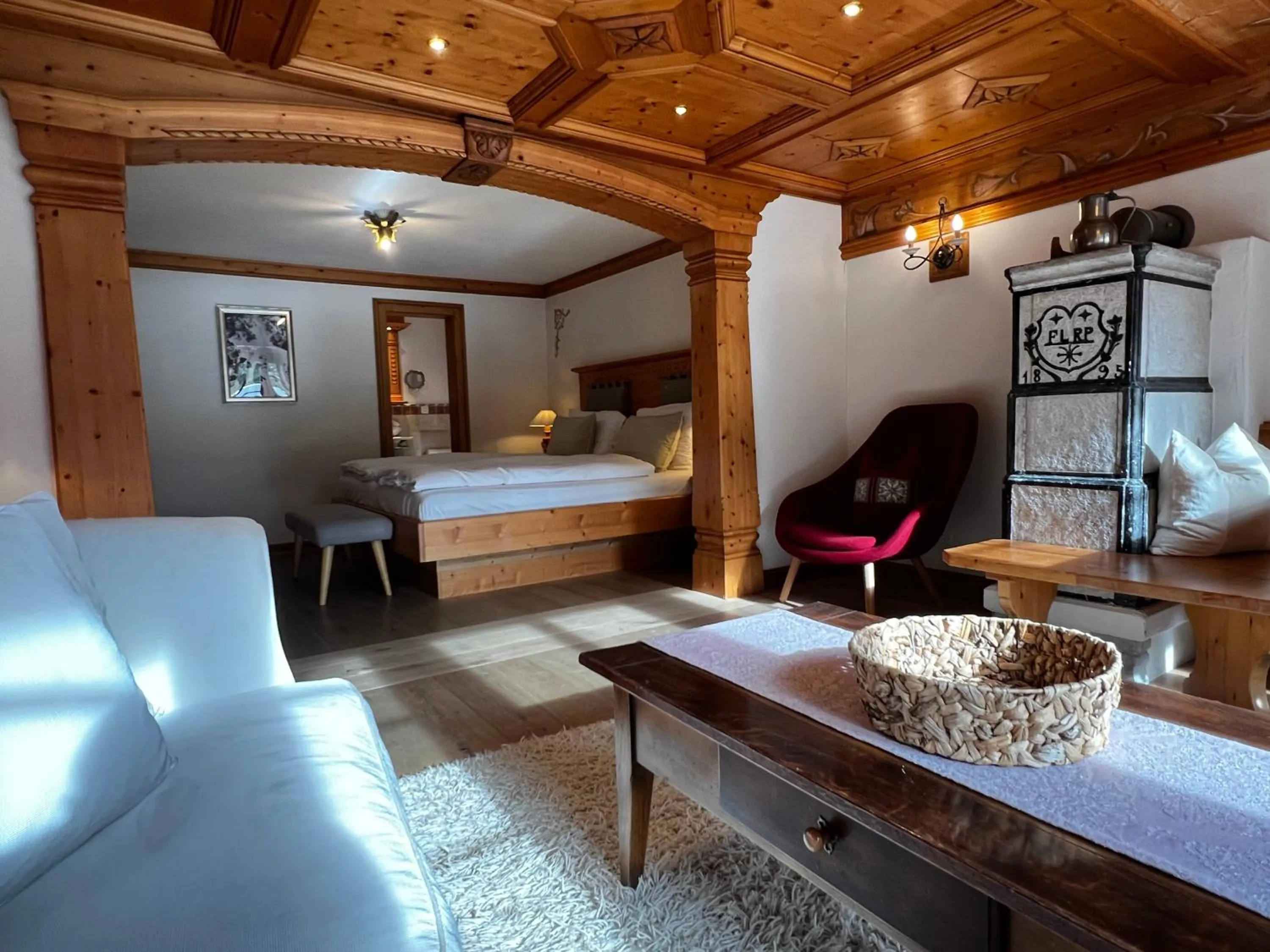 Photo of the whole room, Bed in Hotel Berghof