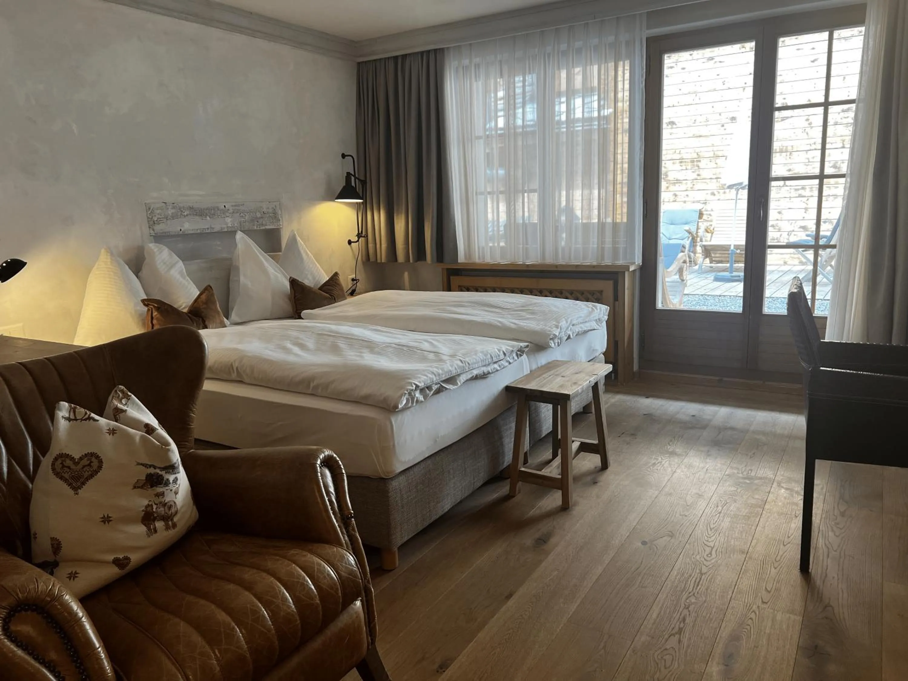 Photo of the whole room, Bed in Hotel Berghof