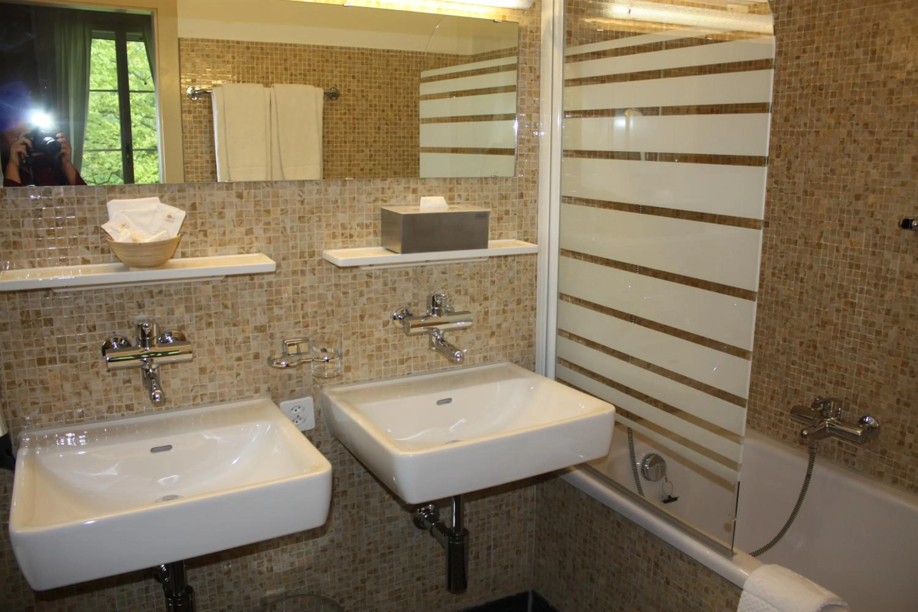 Bathroom in Hotel Krone Sihlbrugg