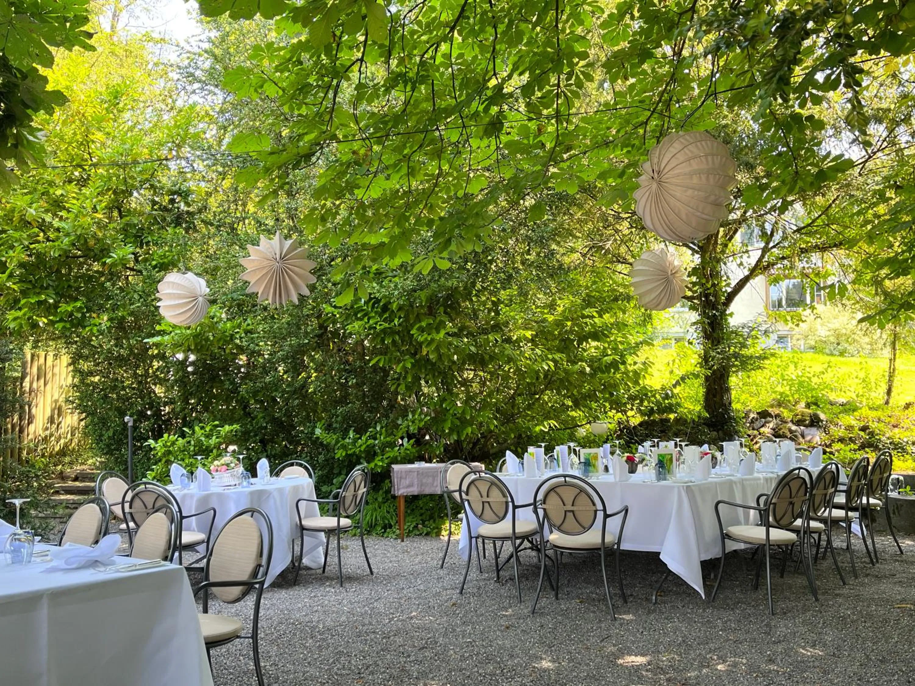 Garden in Hotel Krone Sihlbrugg
