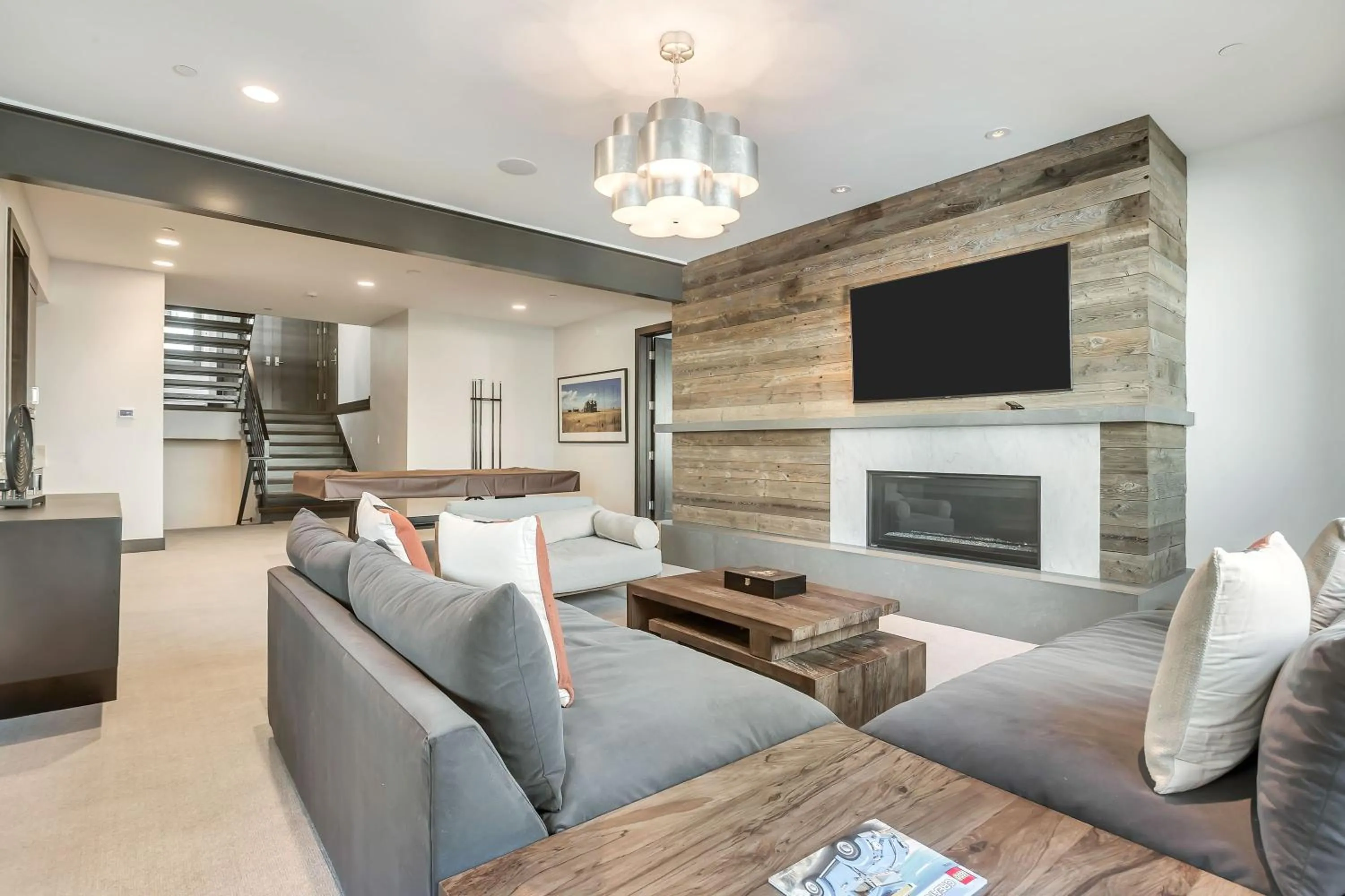 Living room in Stein Eriksen Residences